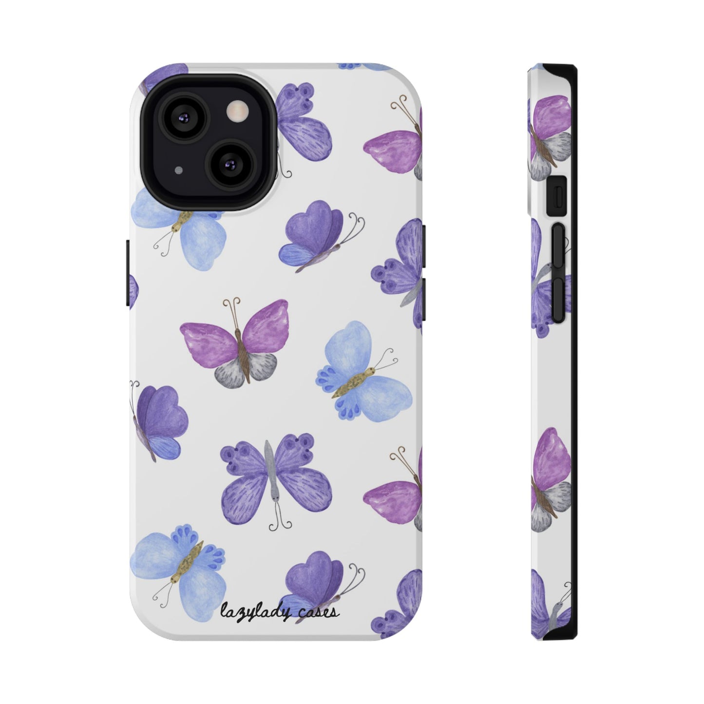 Butterfly Impact-Resistant Phone Case - Stylish & Durable Protection