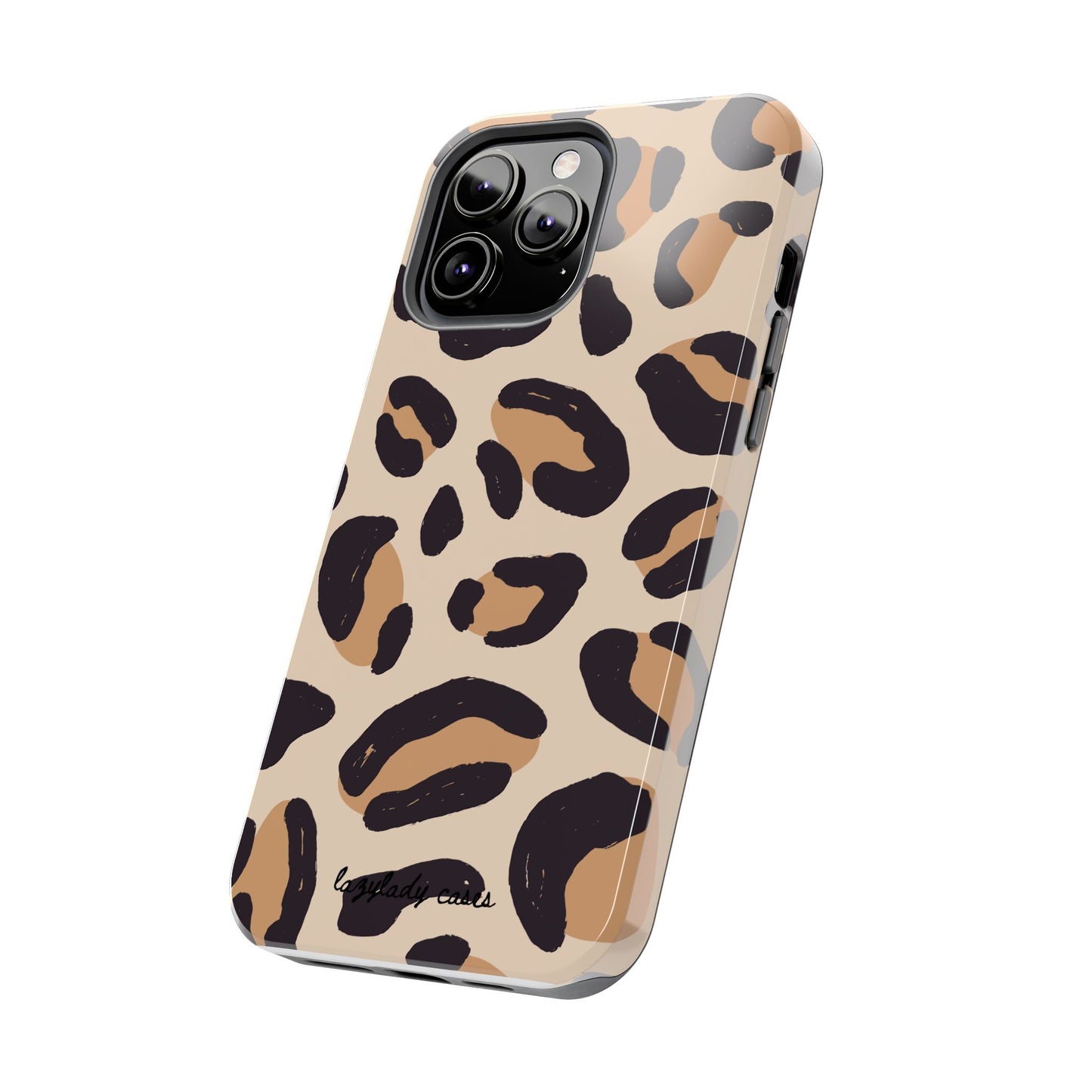 Chic Leopard Print Phone Case - Tough & Stylish Protection