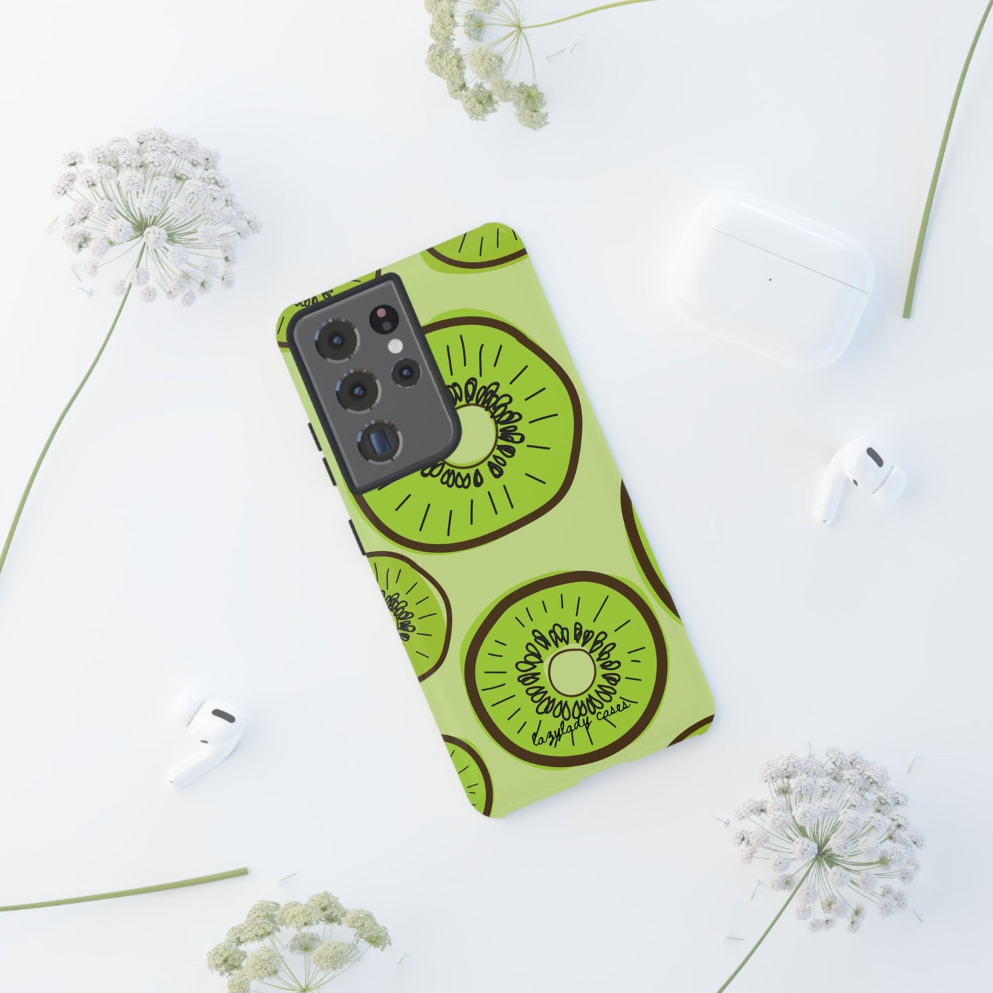 Kiwi Pattern Tough Phone Case - Fun and Stylish Phone Cover