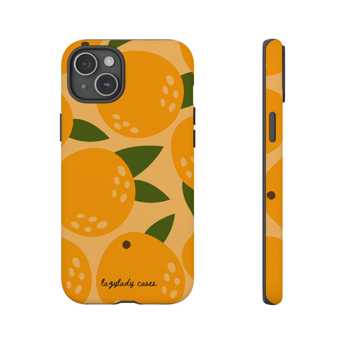 Citrus Orange Phone Case - Tough, Stylish Protection for Fruit Lovers