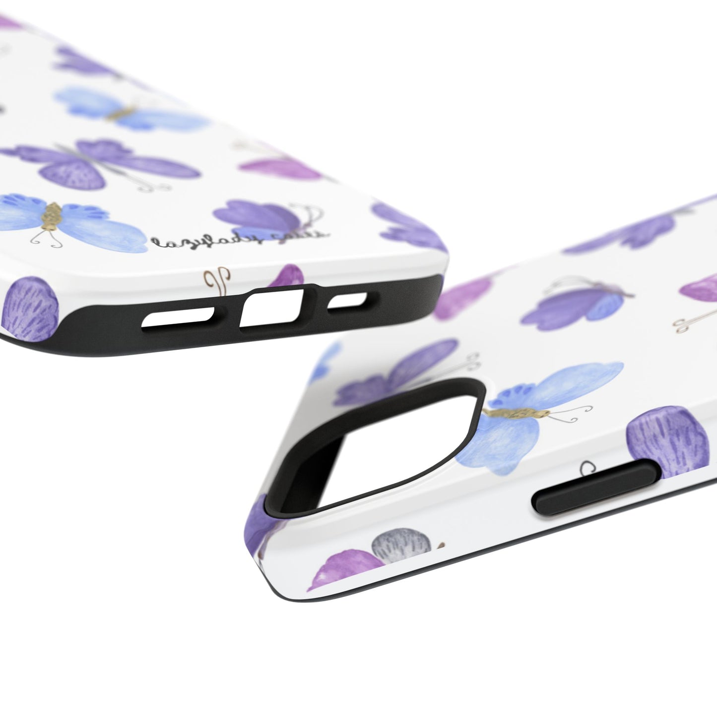 Butterfly Impact-Resistant Phone Case - Stylish & Durable Protection