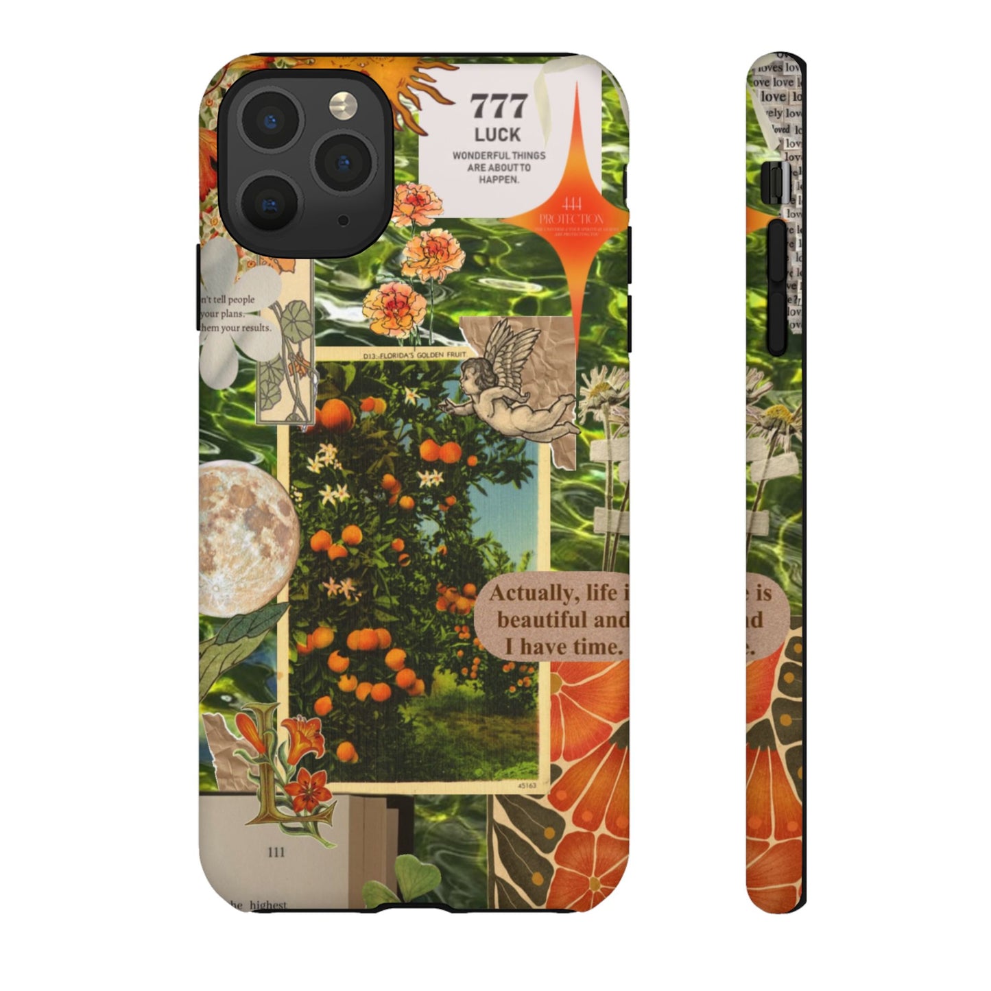 Tough Cases - Vibrant iPhone Case for Nature Lovers, Floral Phone Cover, Eco-Friendly, Inspirational Gift, Unique Phone Accessory