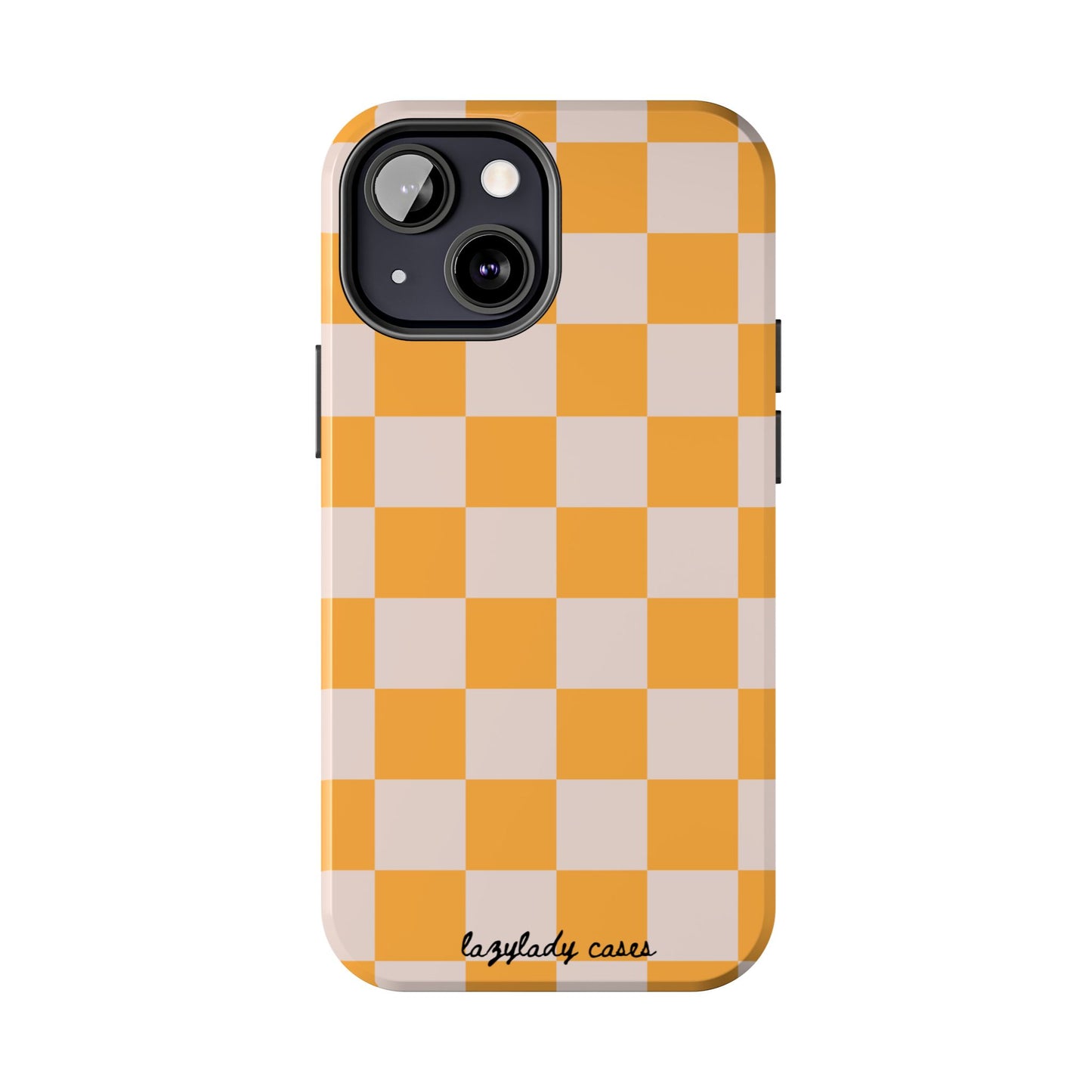 Bright Checkerboard Tough Phone Case - Stylish & Durable Protection
