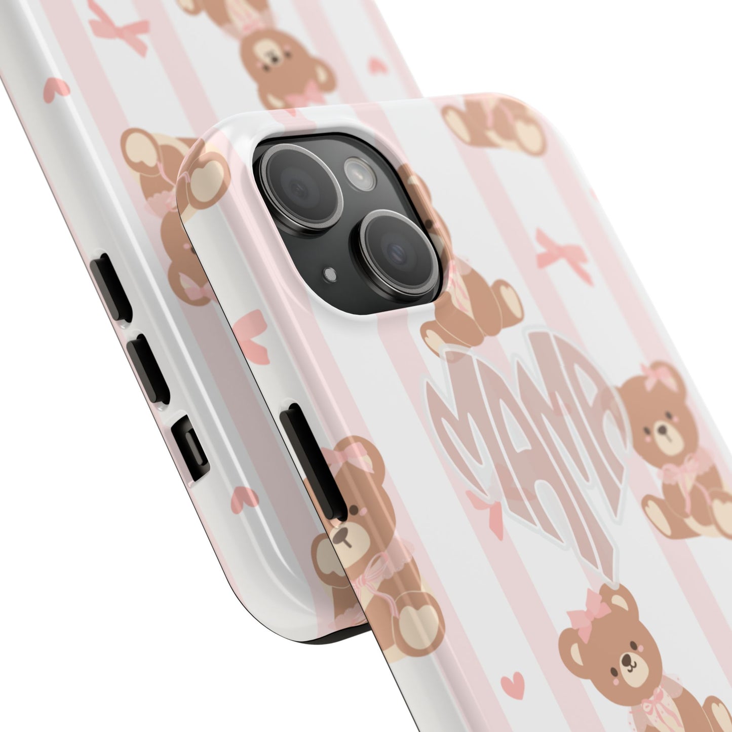 Cute Bear Mama Phone Case - Stylish Tough Case for Moms