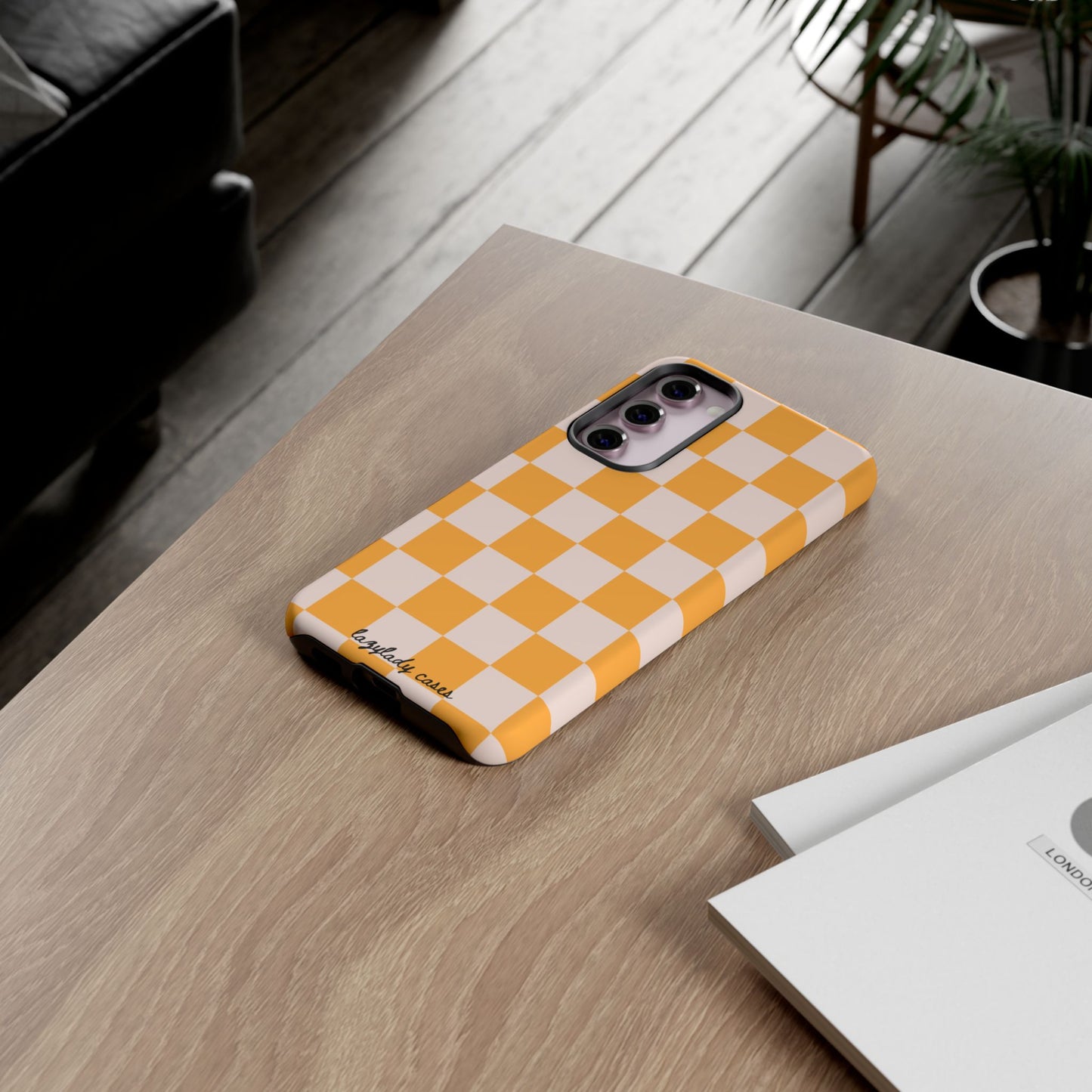 Stylish Checkerboard Phone Case - Tough Cases
