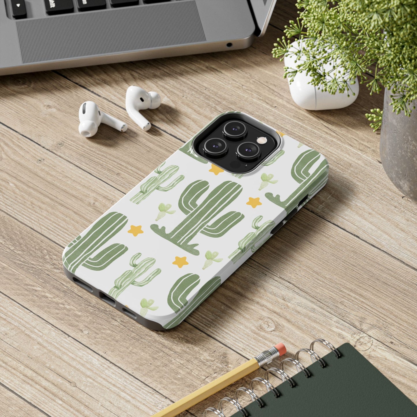 Cactus Tough Phone Cases | Durable Protection | Unique Gift for Plant Lovers | Fun and Quirky Design | Ideal for Birthdays, Holidays