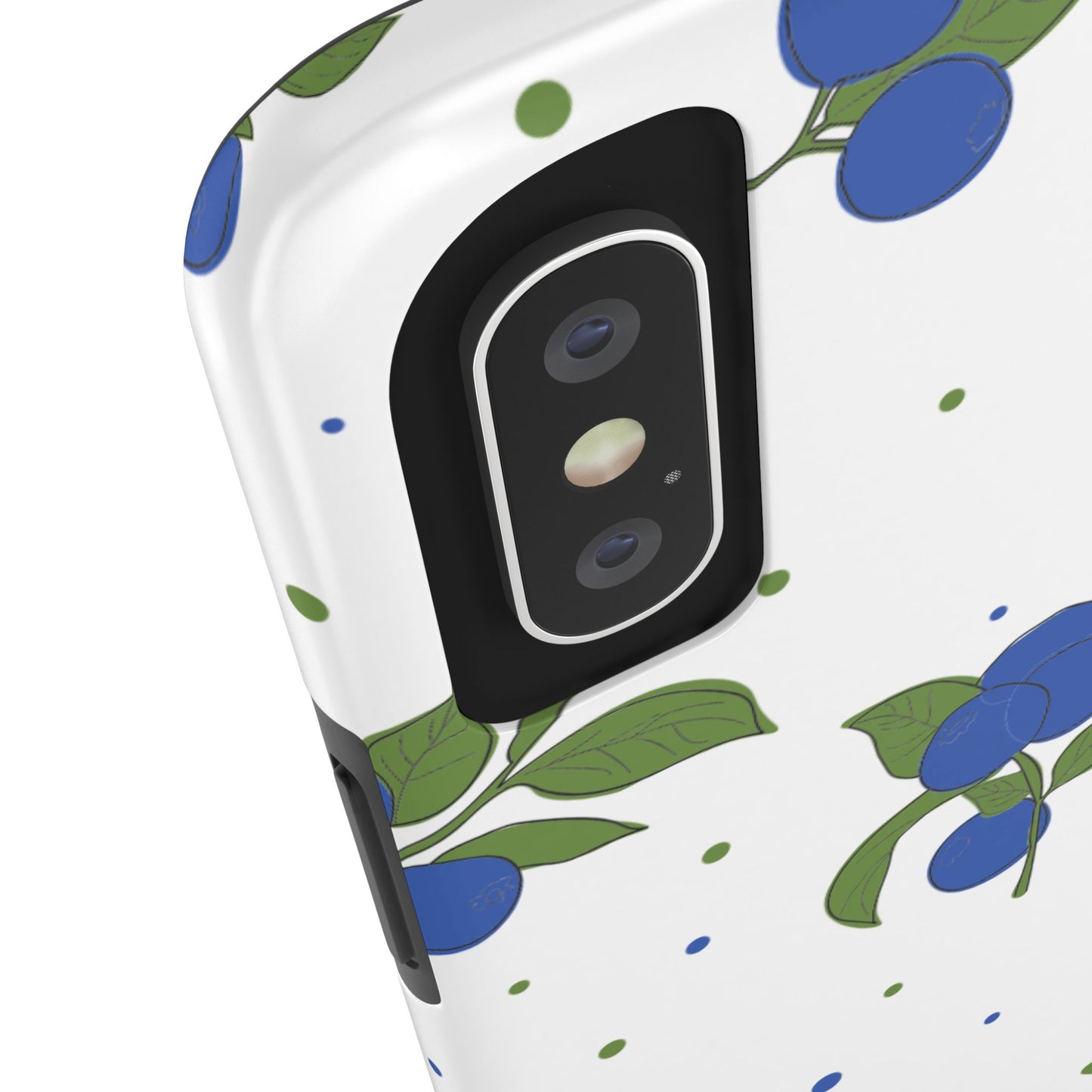 Blueberry Tough Phone Case - Durable Berry Design for Everyday Protection