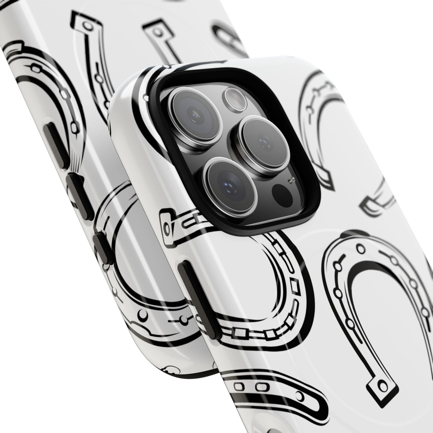 Horseshoe Tough Magnetic Phone Case - Durable, Stylish Protection