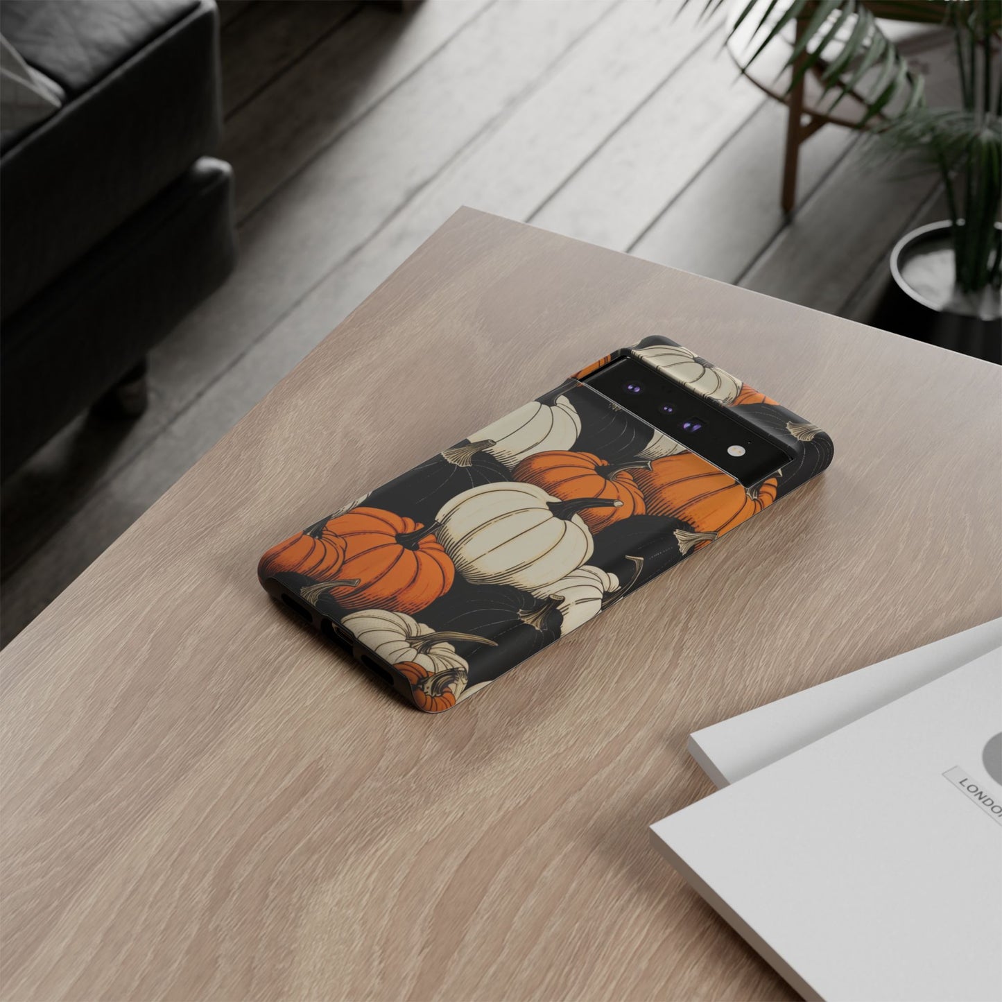 Pumpkin Phone Case, Fall Decor, Halloween Gift, Autumn Aesthetic, Pumpkin Lovers, Cute Phone Cover