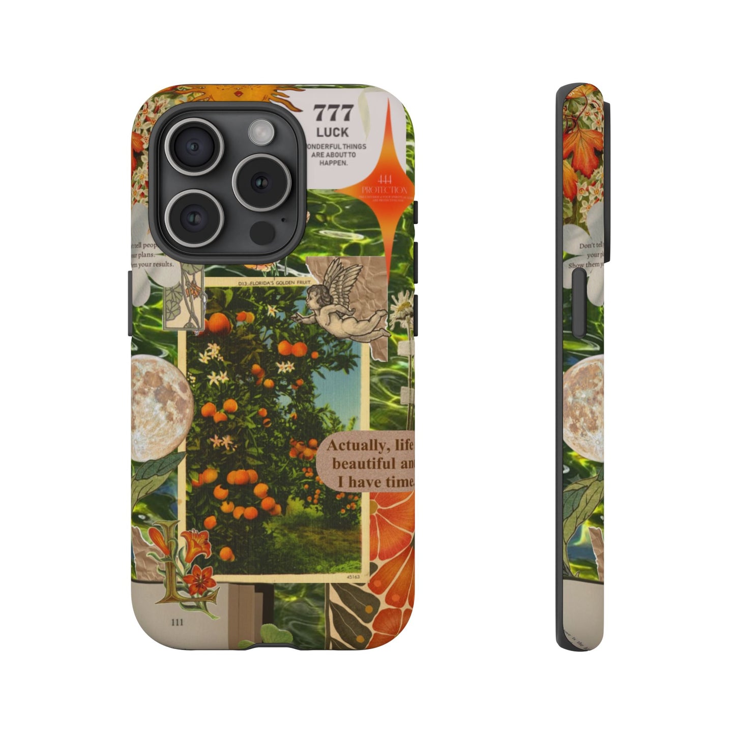 Tough Cases - Vibrant iPhone Case for Nature Lovers, Floral Phone Cover, Eco-Friendly, Inspirational Gift, Unique Phone Accessory