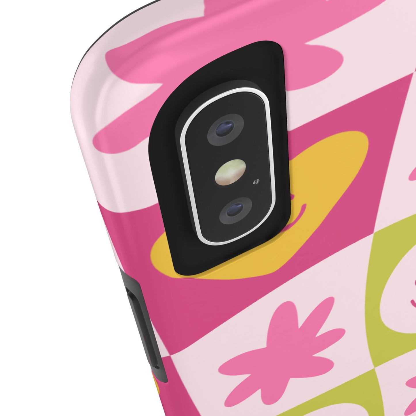Colorful Smiley Pattern Tough Phone Cases, Playful Phone Covers, Fun Gifts for Friends, Cute Accessories, Vibrant and Durable