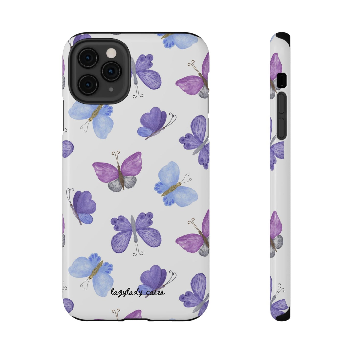 Butterfly Impact-Resistant Phone Case - Stylish & Durable Protection