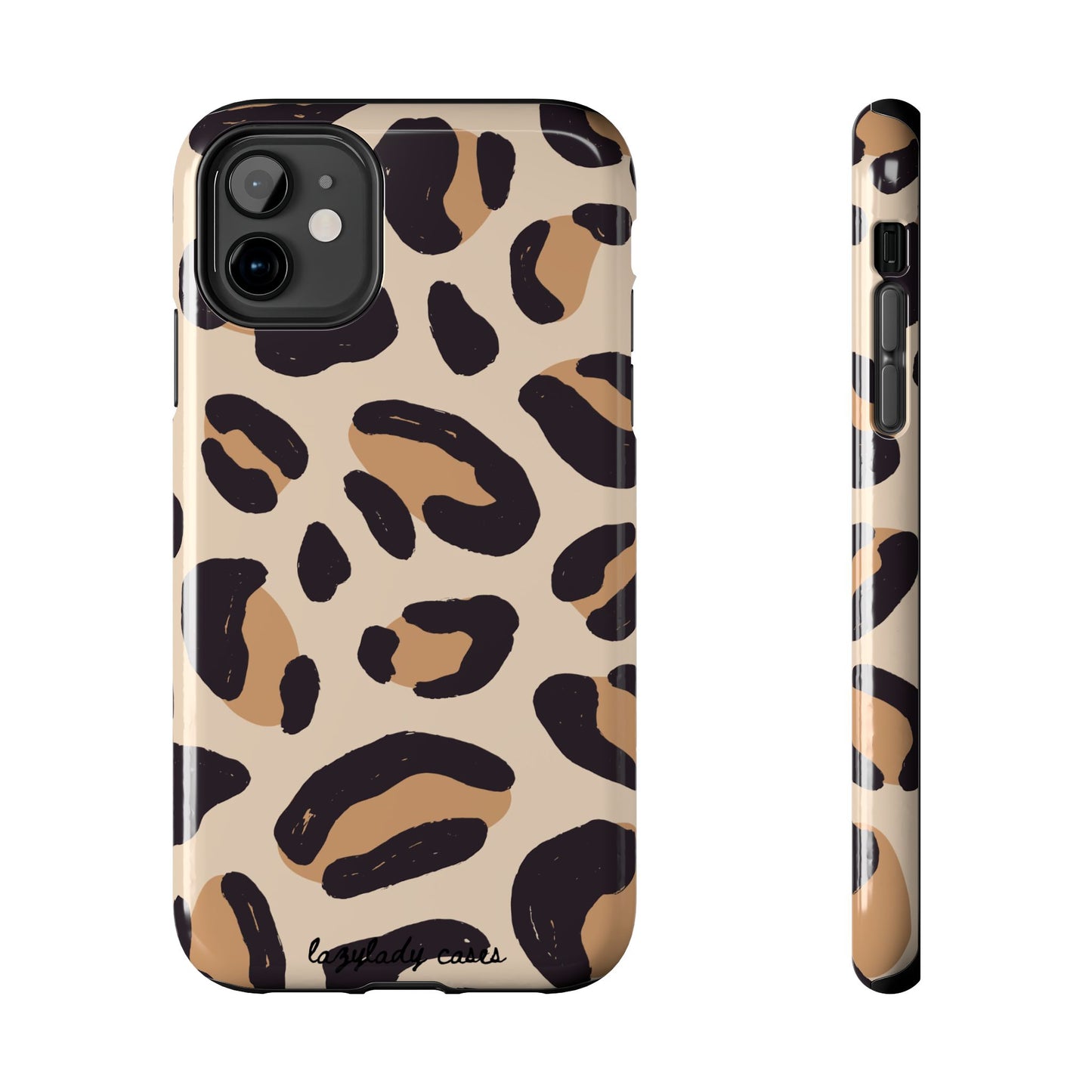 Chic Leopard Print Phone Case - Tough & Stylish Protection