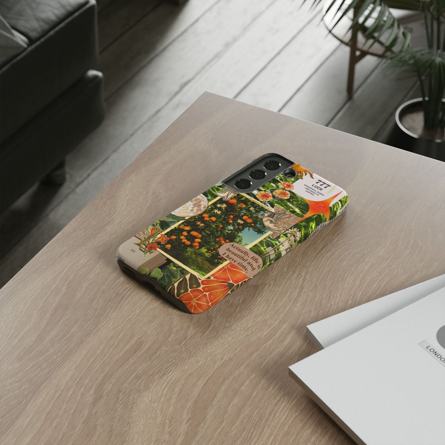 Tough Cases - Vibrant iPhone Case for Nature Lovers, Floral Phone Cover, Eco-Friendly, Inspirational Gift, Unique Phone Accessory