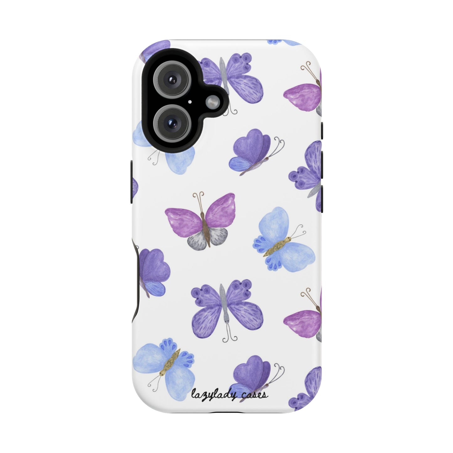 Butterfly Impact-Resistant Phone Case - Stylish & Durable Protection