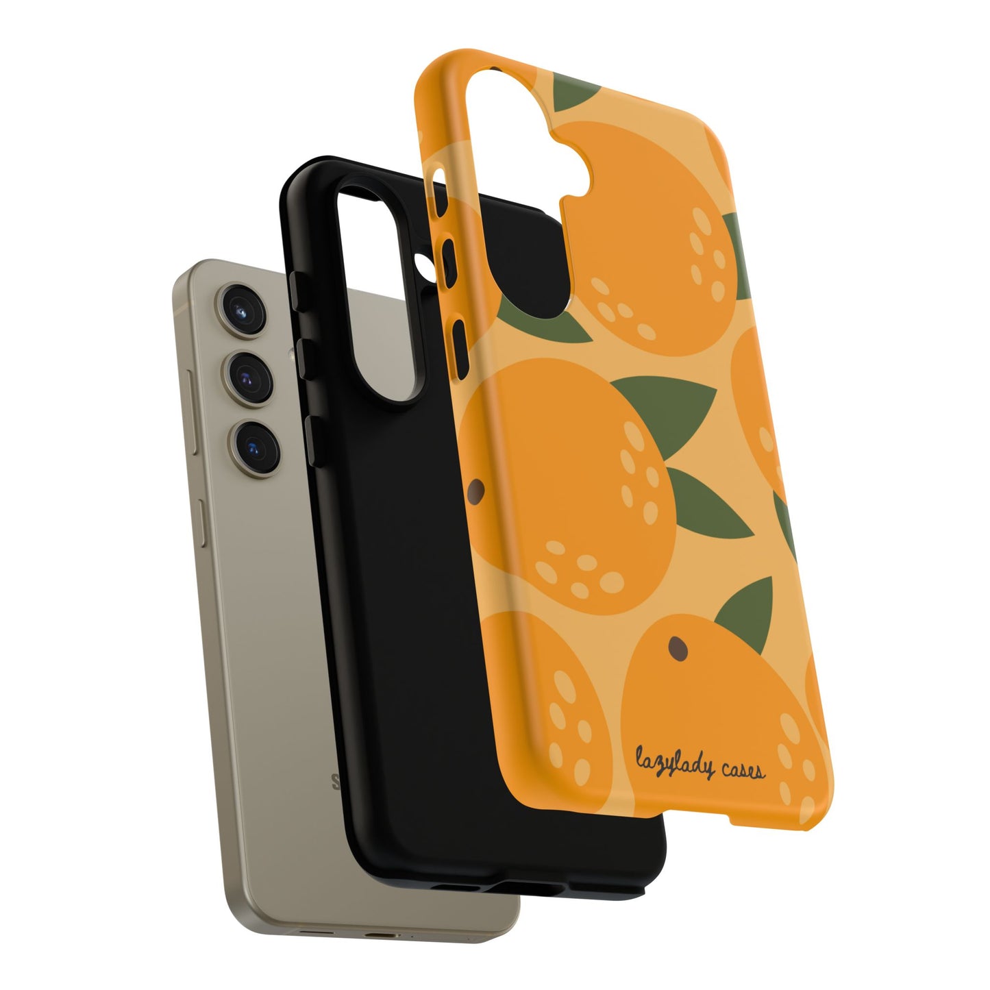 Citrus Orange Phone Case - Tough Cases for Trendy Protection