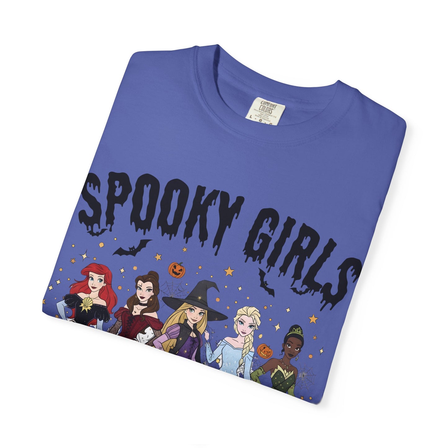 Spooky Girls T-Shirt, Halloween Tee, Unisex Graphic Shirt, Cute Costume Top, Seasonal Apparel, Witchy Fashion