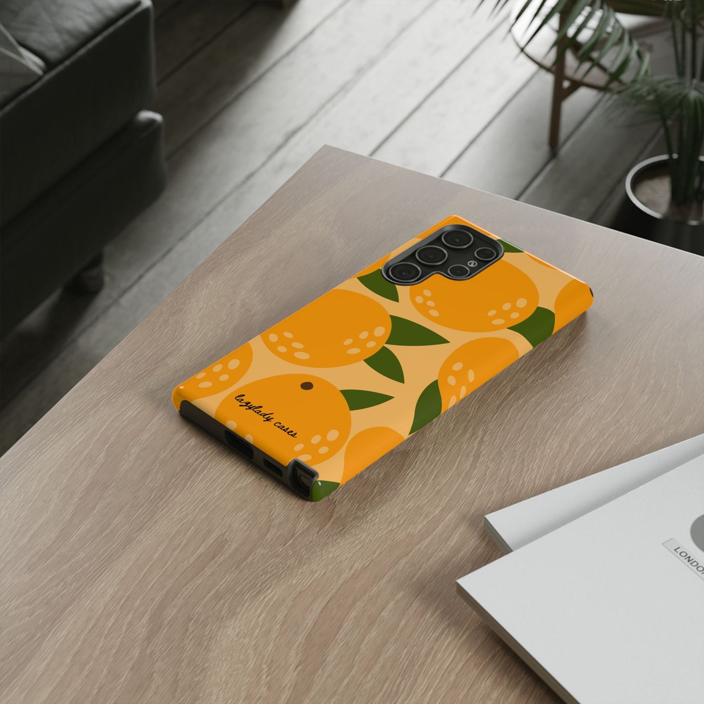 Citrus Orange Phone Case - Tough Cases for Trendy Protection