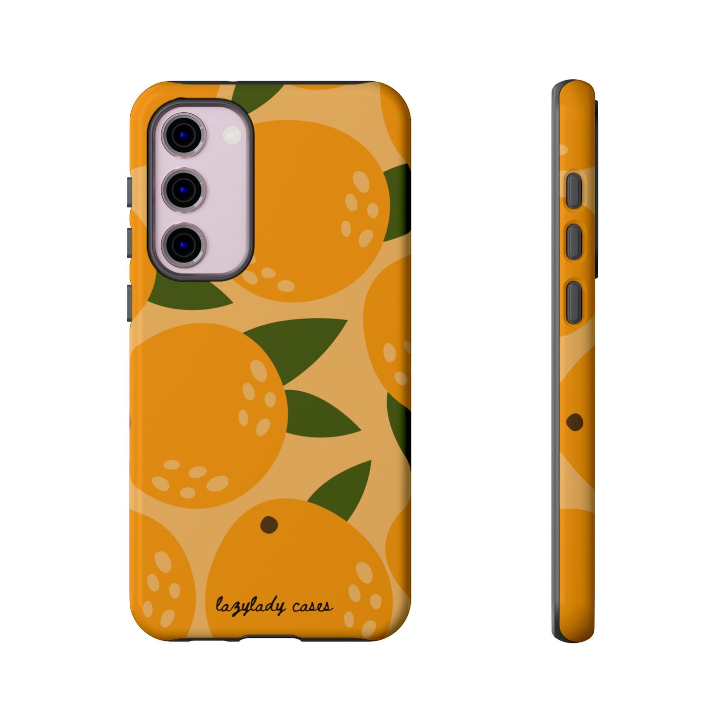 Citrus Orange Phone Case - Tough Cases for Trendy Protection