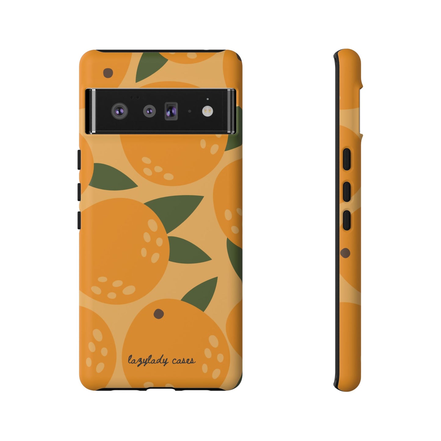 Citrus Orange Phone Case - Tough Cases for Trendy Protection
