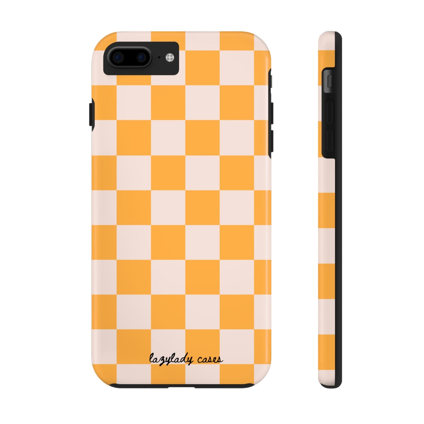 Bright Checkerboard Tough Phone Case - Stylish & Durable Protection