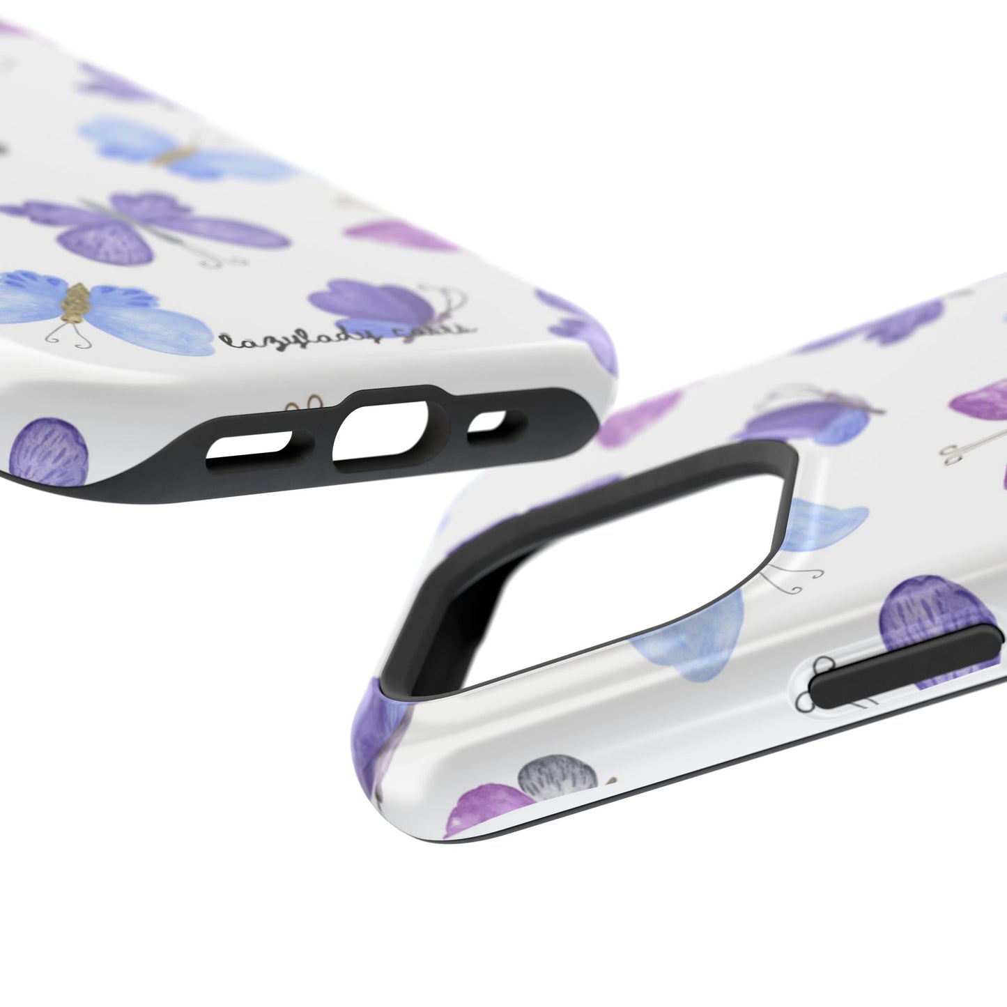 Butterfly Impact-Resistant Phone Case - Stylish & Durable Protection
