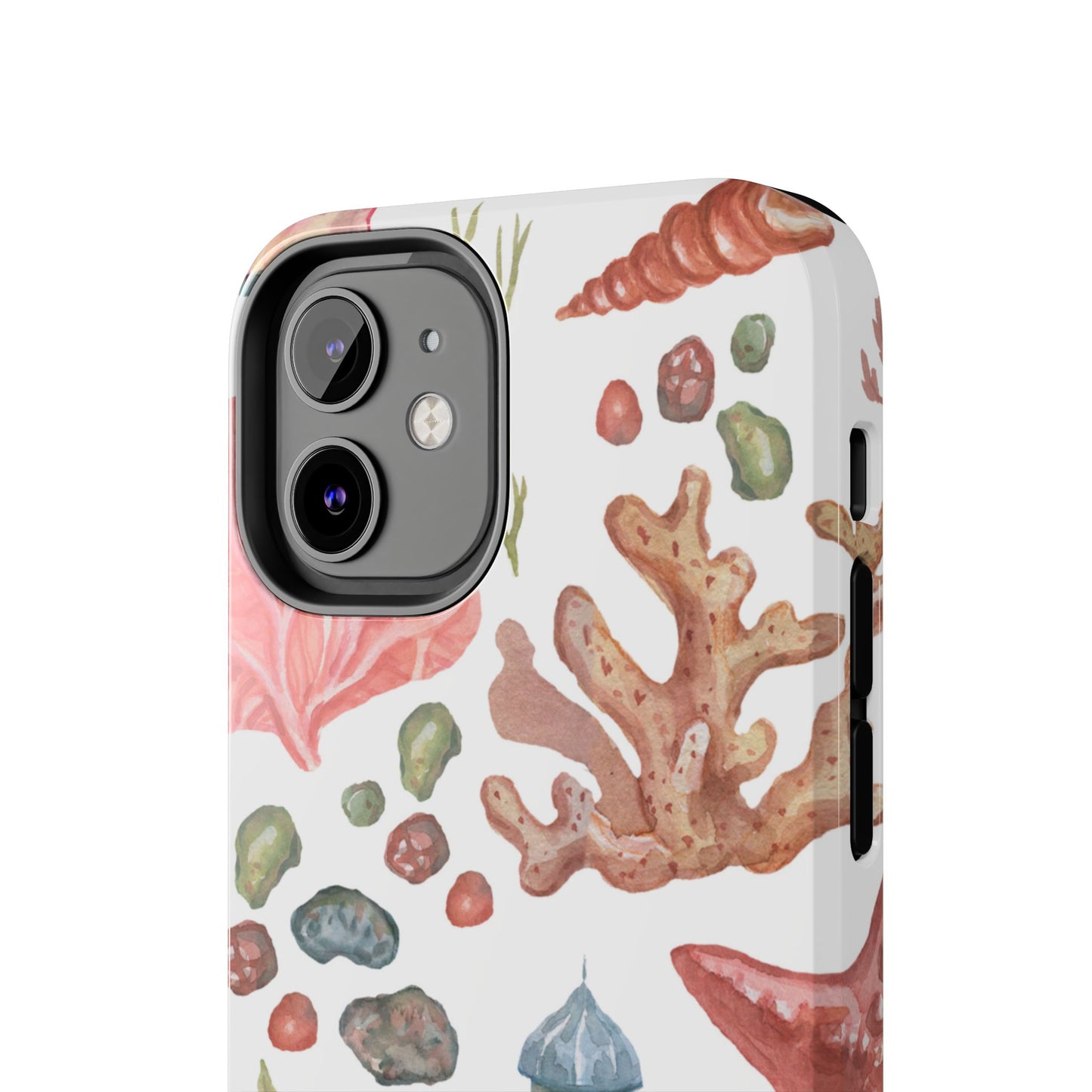 Coastal Art Tough Phone Cases - Stylish Beach Vibes with Lighthouse Design