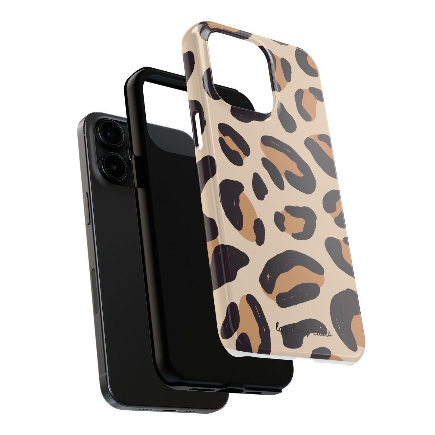 Chic Leopard Print Phone Case - Tough & Stylish Protection
