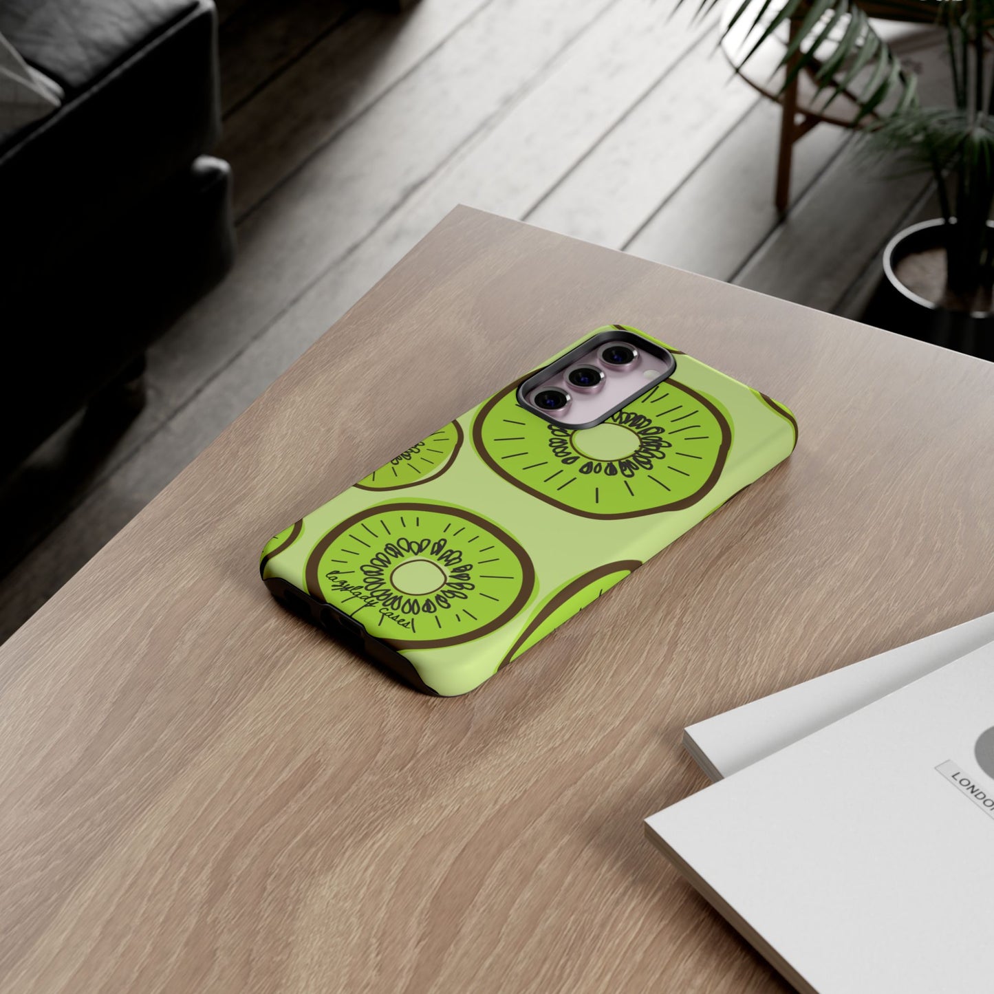 Kiwi Pattern Tough Phone Case - Fun and Stylish Phone Cover