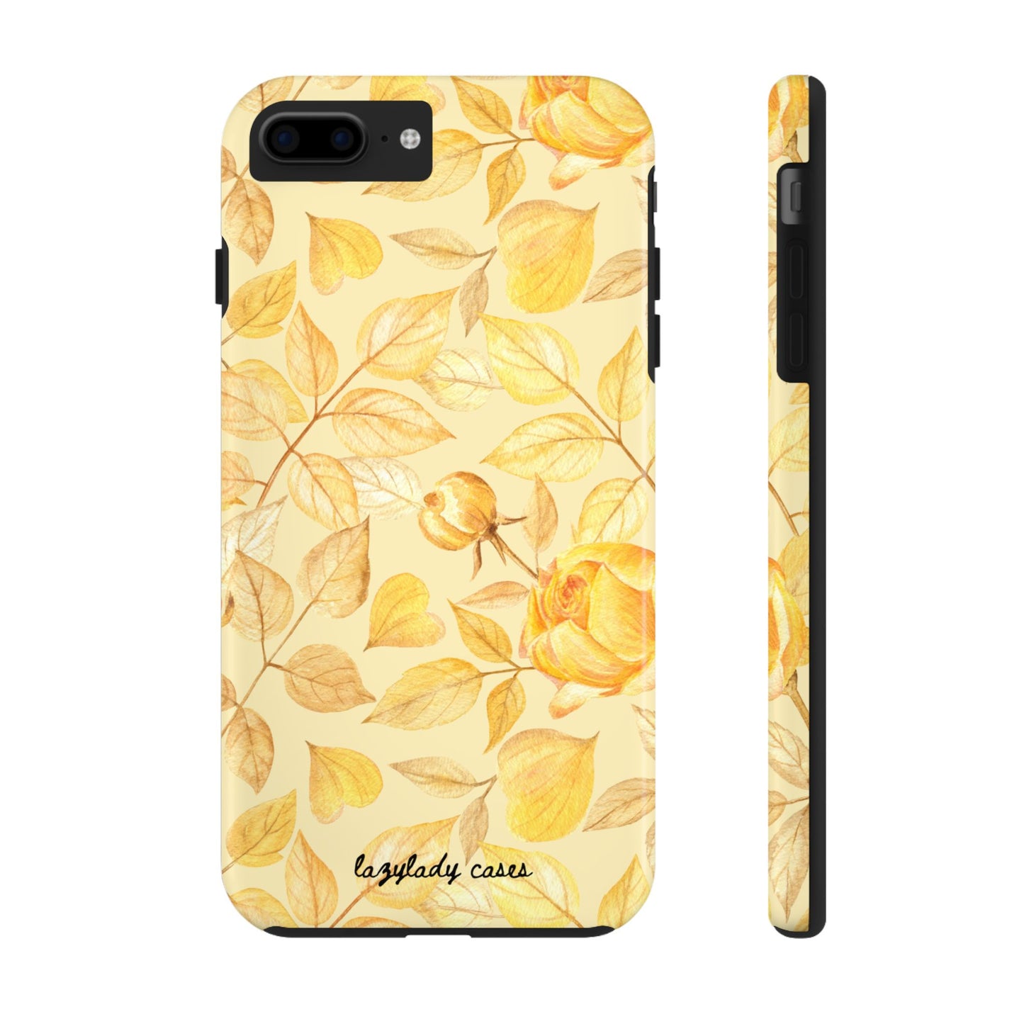 Yellow Dusk Tough Phone Case – Durable Protection with Yellow Roses Design