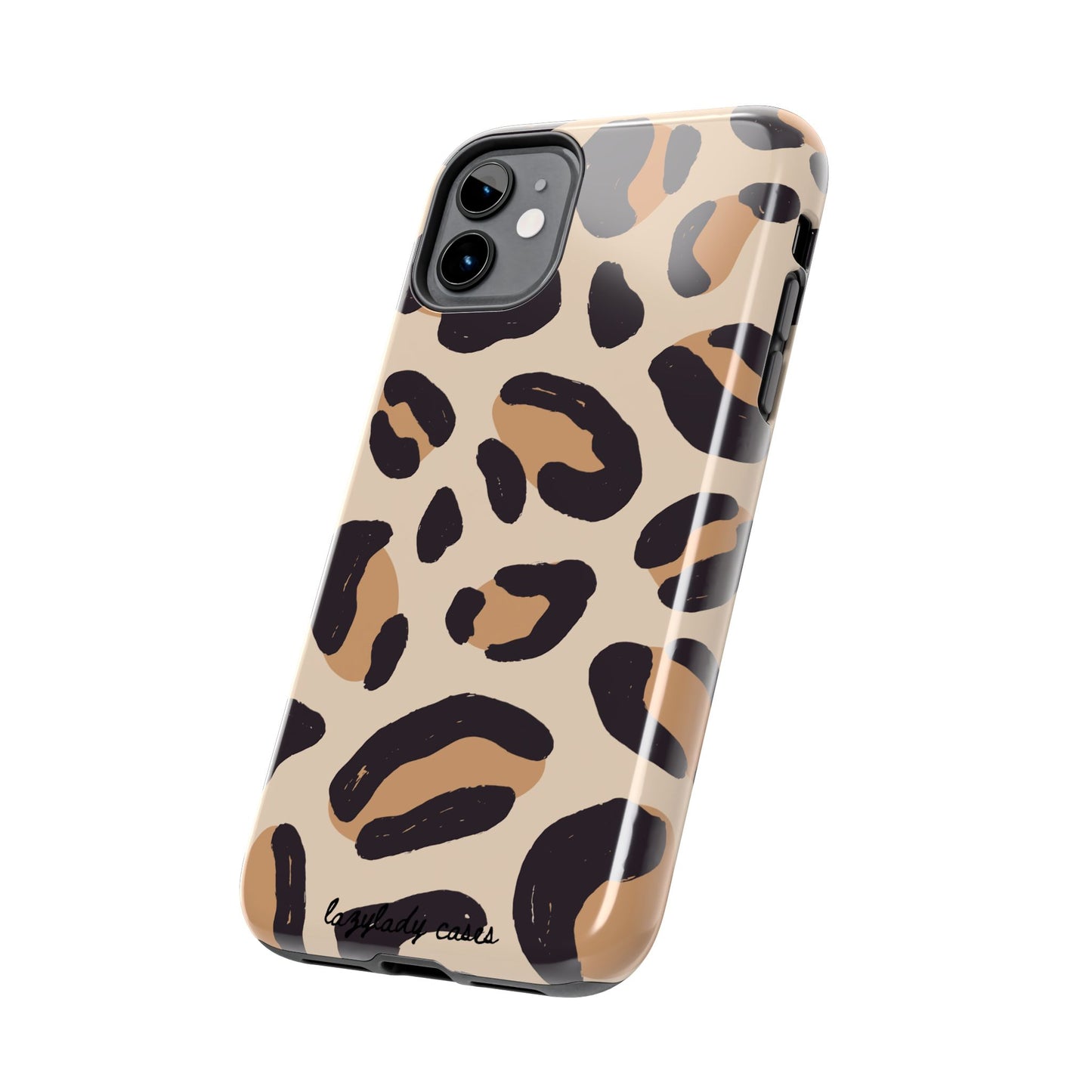 Chic Leopard Print Phone Case - Tough & Stylish Protection