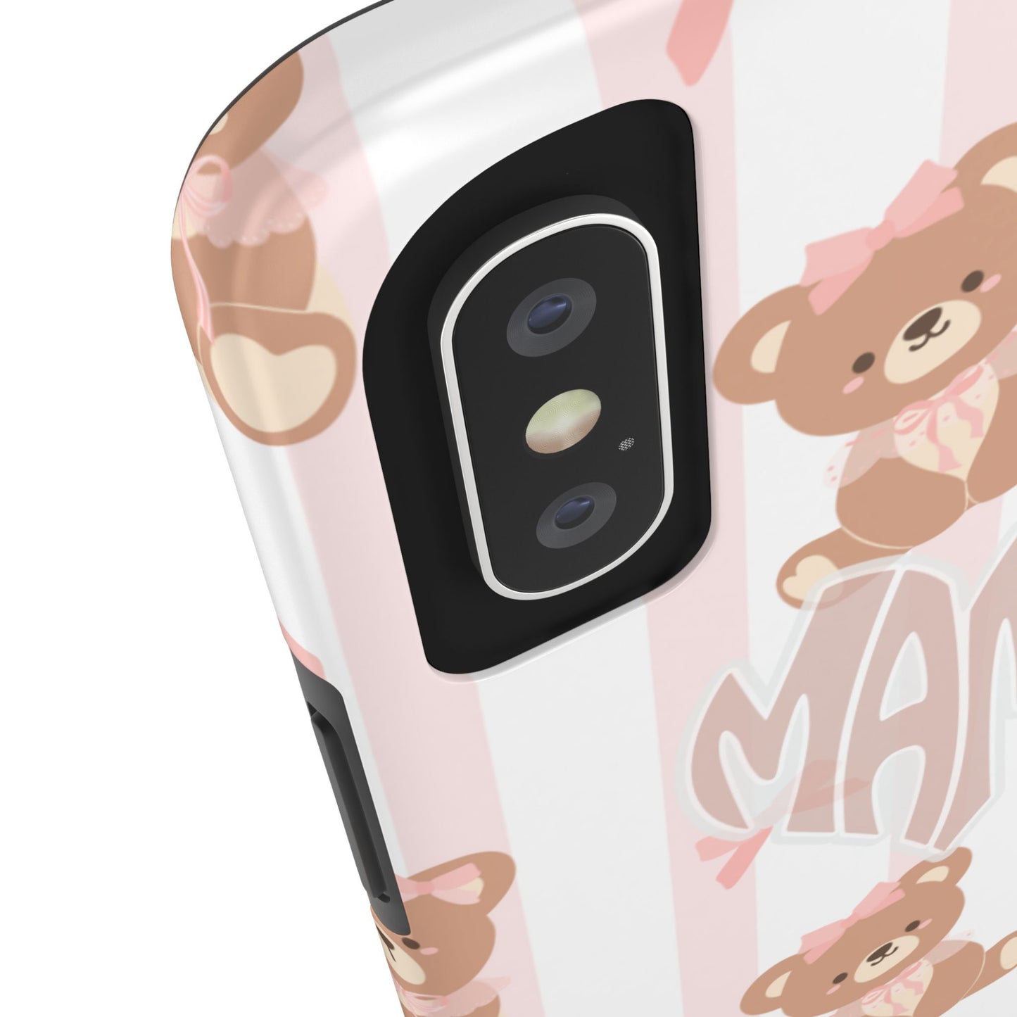 Cute Bear Mama Phone Case - Stylish Tough Case for Moms