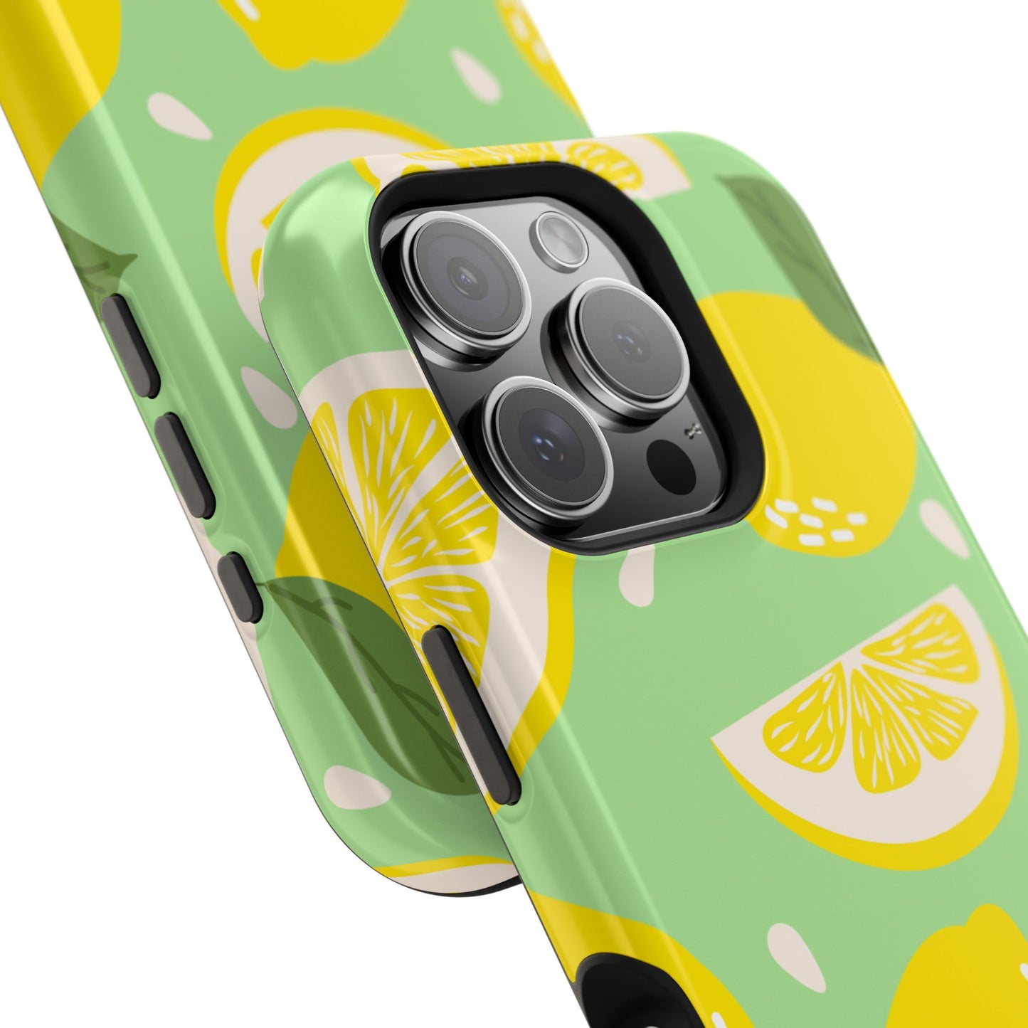 Lemonade Vibe Magnetic Phone Case - Bright Citrus Design for Summer Fun