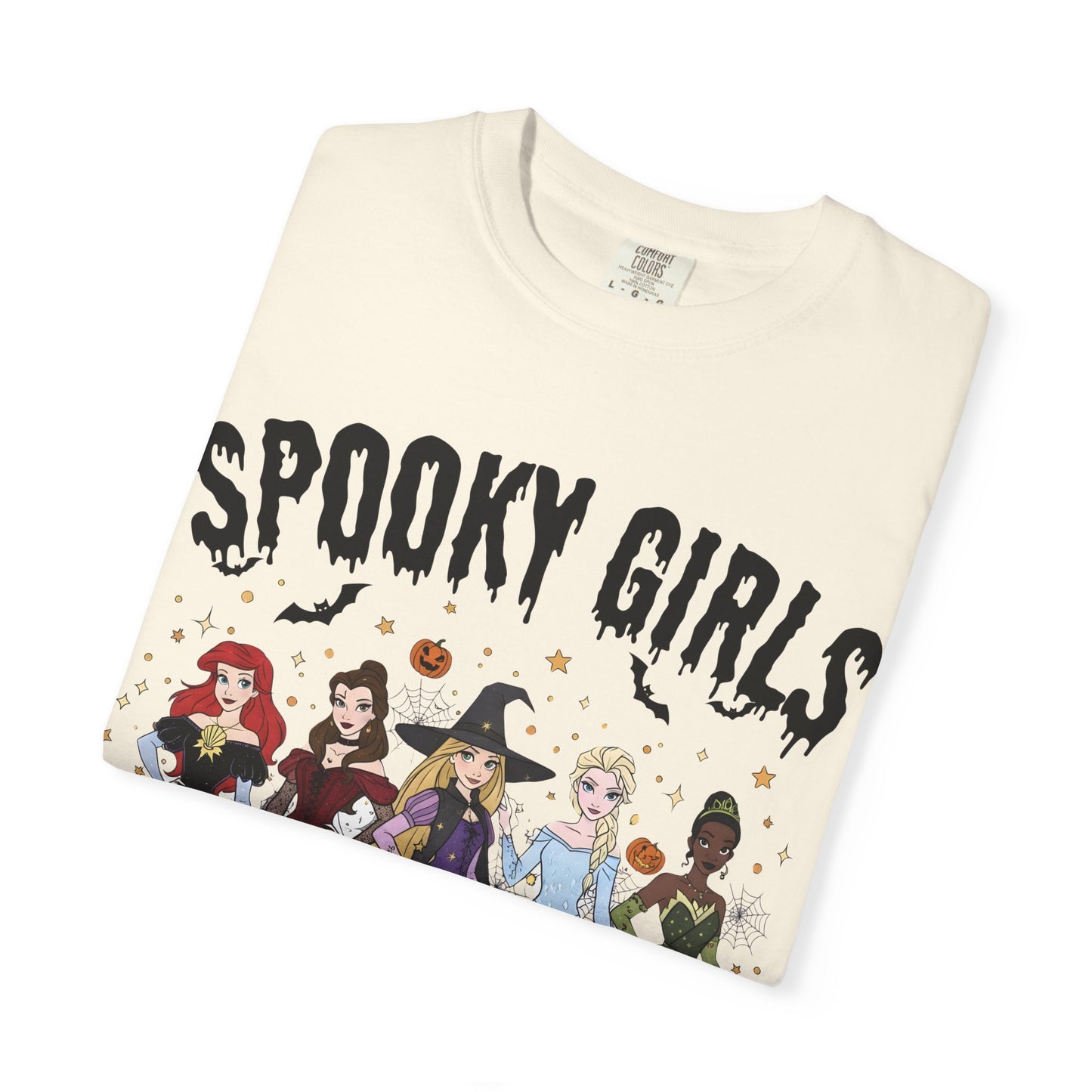 Spooky Girls T-Shirt, Halloween Tee, Unisex Graphic Shirt, Cute Costume Top, Seasonal Apparel, Witchy Fashion