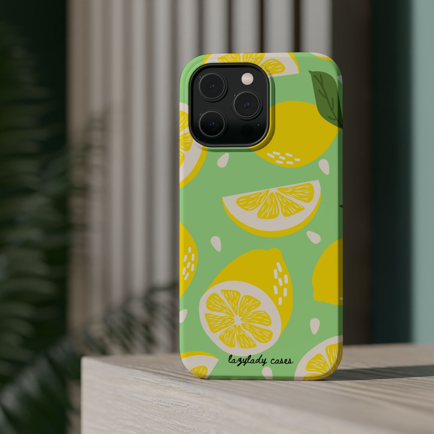 Lemonade Vibe Magnetic Phone Case - Bright Citrus Design for Summer Fun