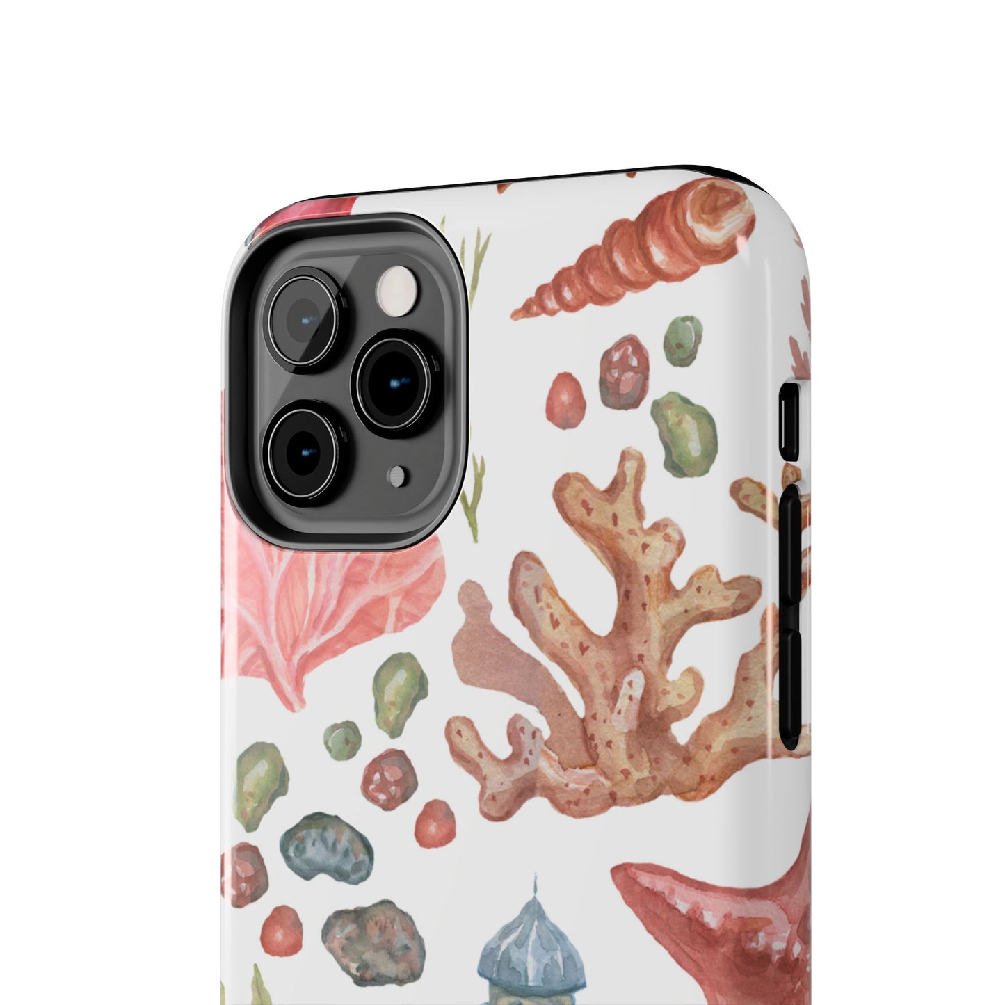 Coastal Art Tough Phone Cases - Stylish Beach Vibes with Lighthouse Design