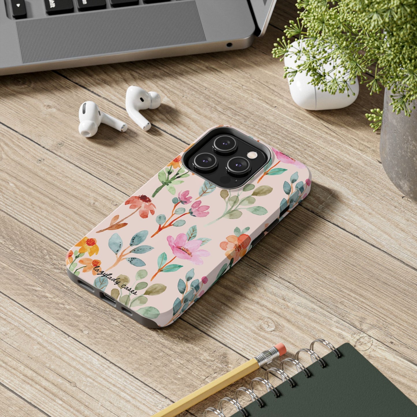 Wild Flower Tough Phone Case - Stylish Protection for Your Device