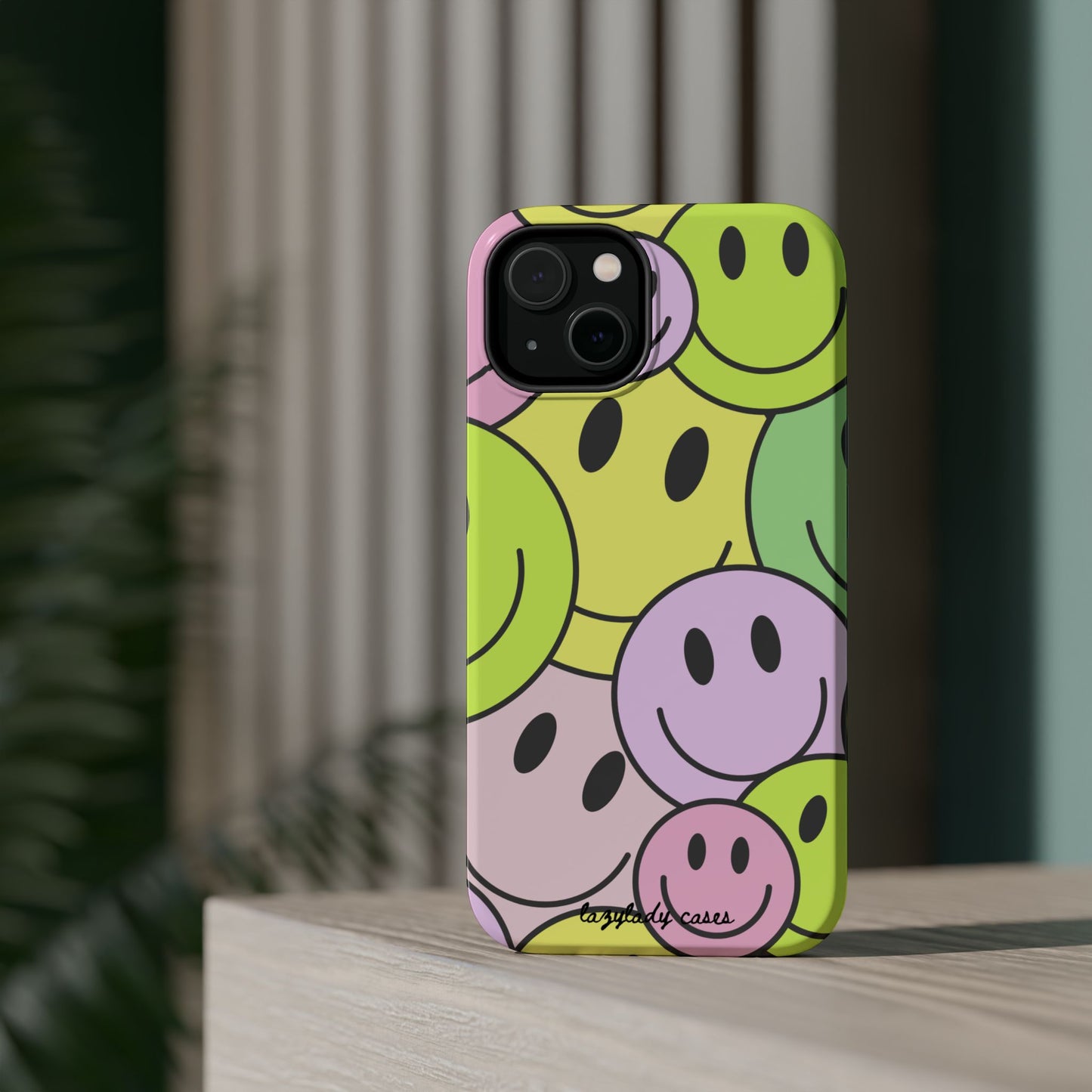 Colorful Smiley Face Magnetic Tough Case for Fun-Loving Individuals