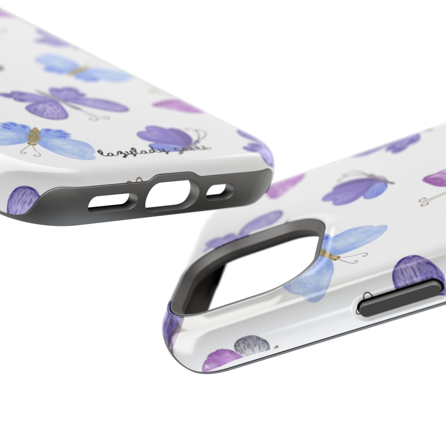 Butterfly Impact-Resistant Phone Case - Stylish & Durable Protection