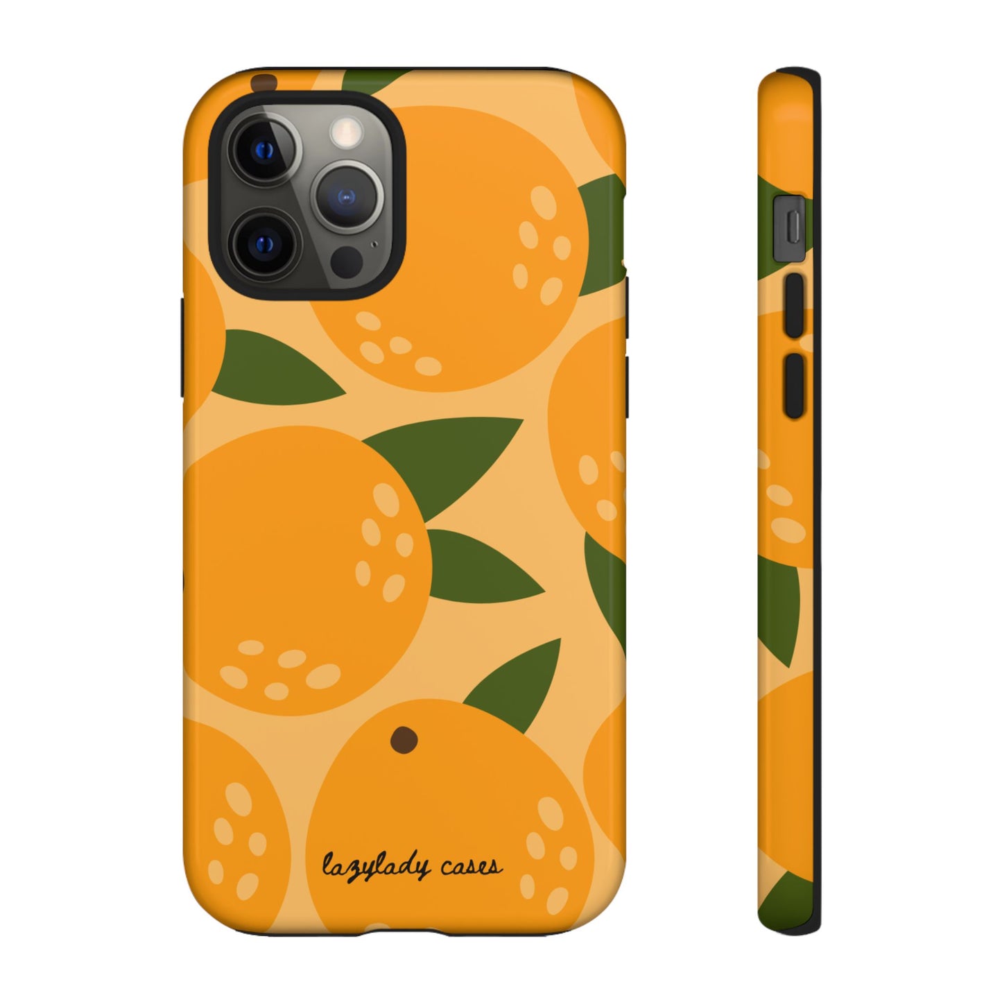 Citrus Orange Phone Case - Tough, Stylish Protection for Fruit Lovers