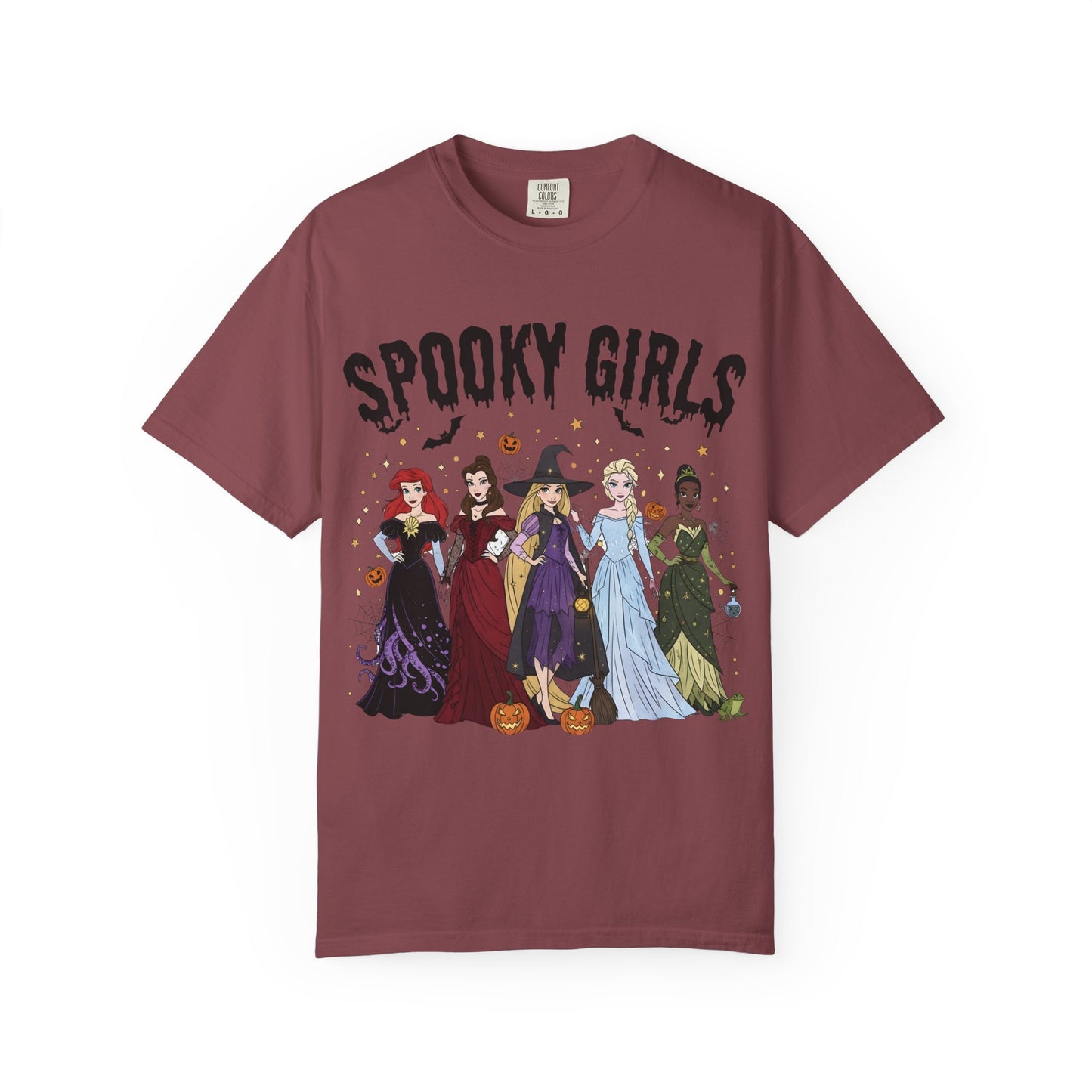 Spooky Girls T-Shirt, Halloween Tee, Unisex Graphic Shirt, Cute Costume Top, Seasonal Apparel, Witchy Fashion