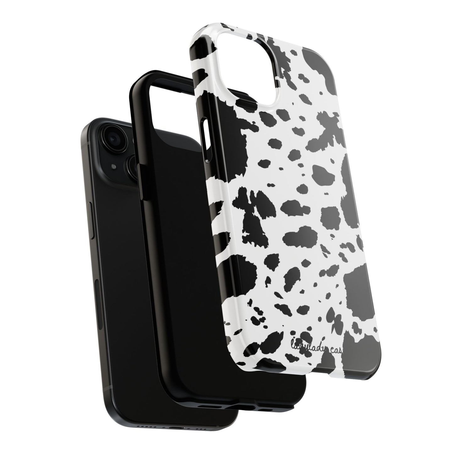 Stylish Cow Print Tough Phone Case | Durable & Trendy Accessory
