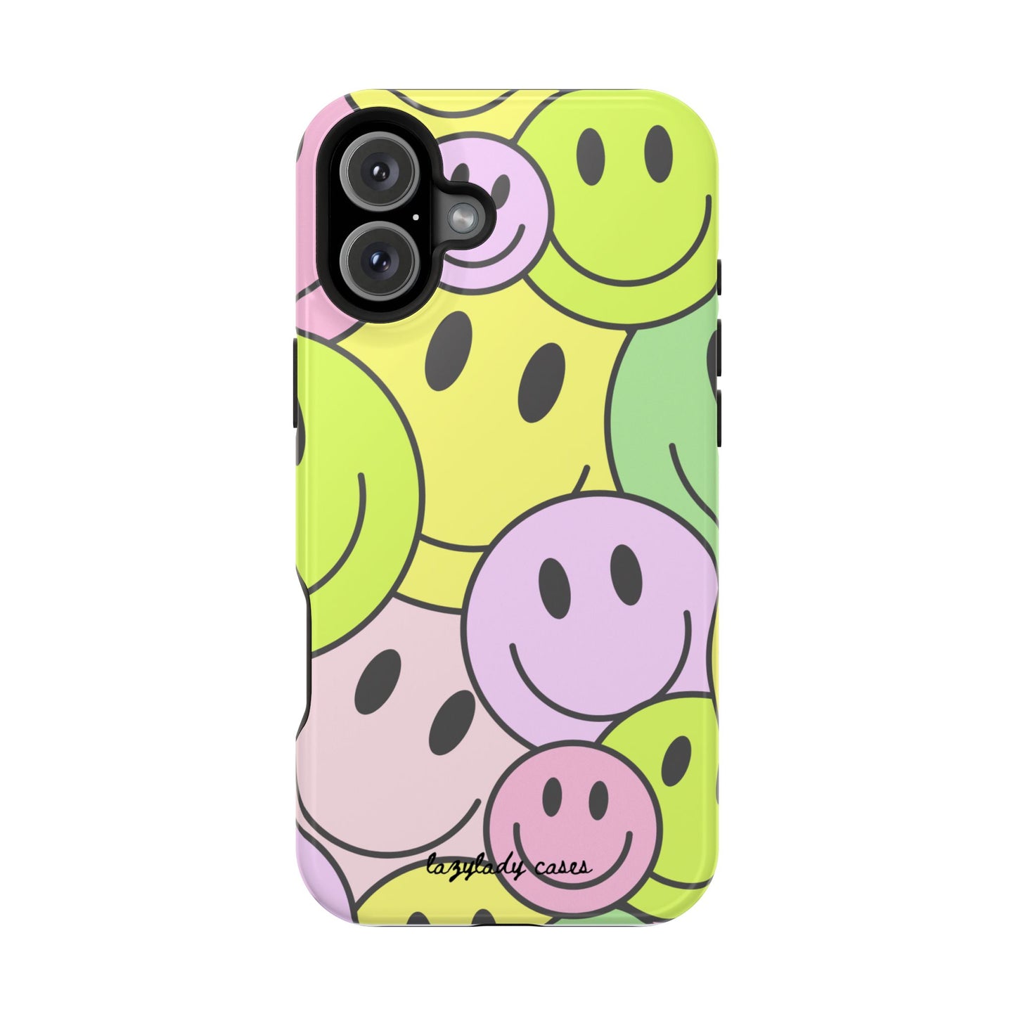 Colorful Smiley Face Magnetic Tough Case for Fun-Loving Individuals