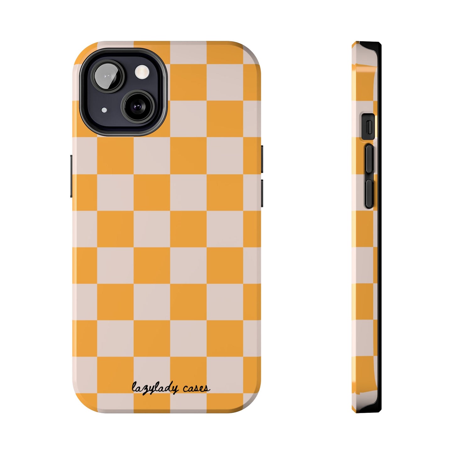 Bright Checkerboard Tough Phone Case - Stylish & Durable Protection