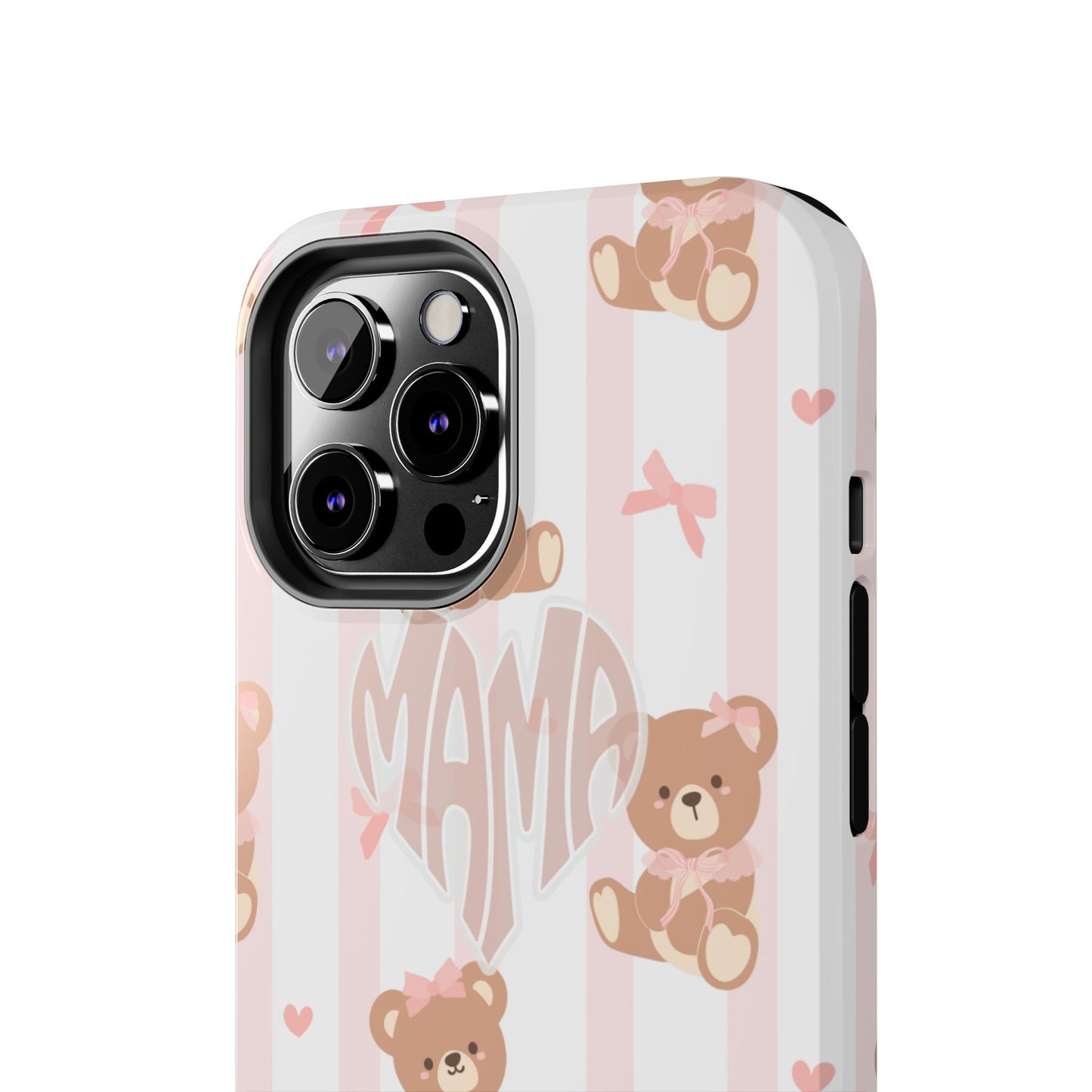 Cute Bear Mama Phone Case - Stylish Tough Case for Moms