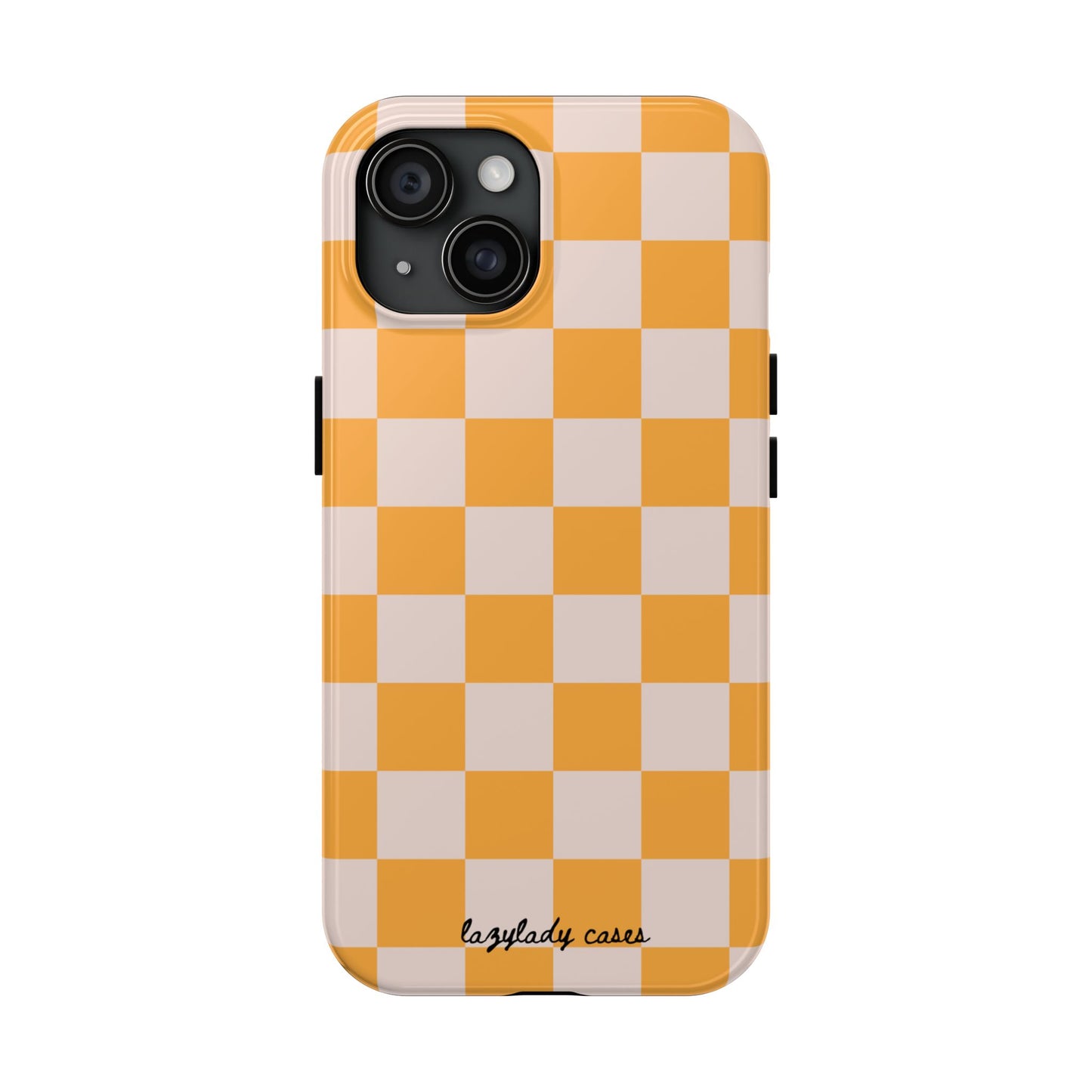 Bright Checkerboard Tough Phone Case - Stylish & Durable Protection