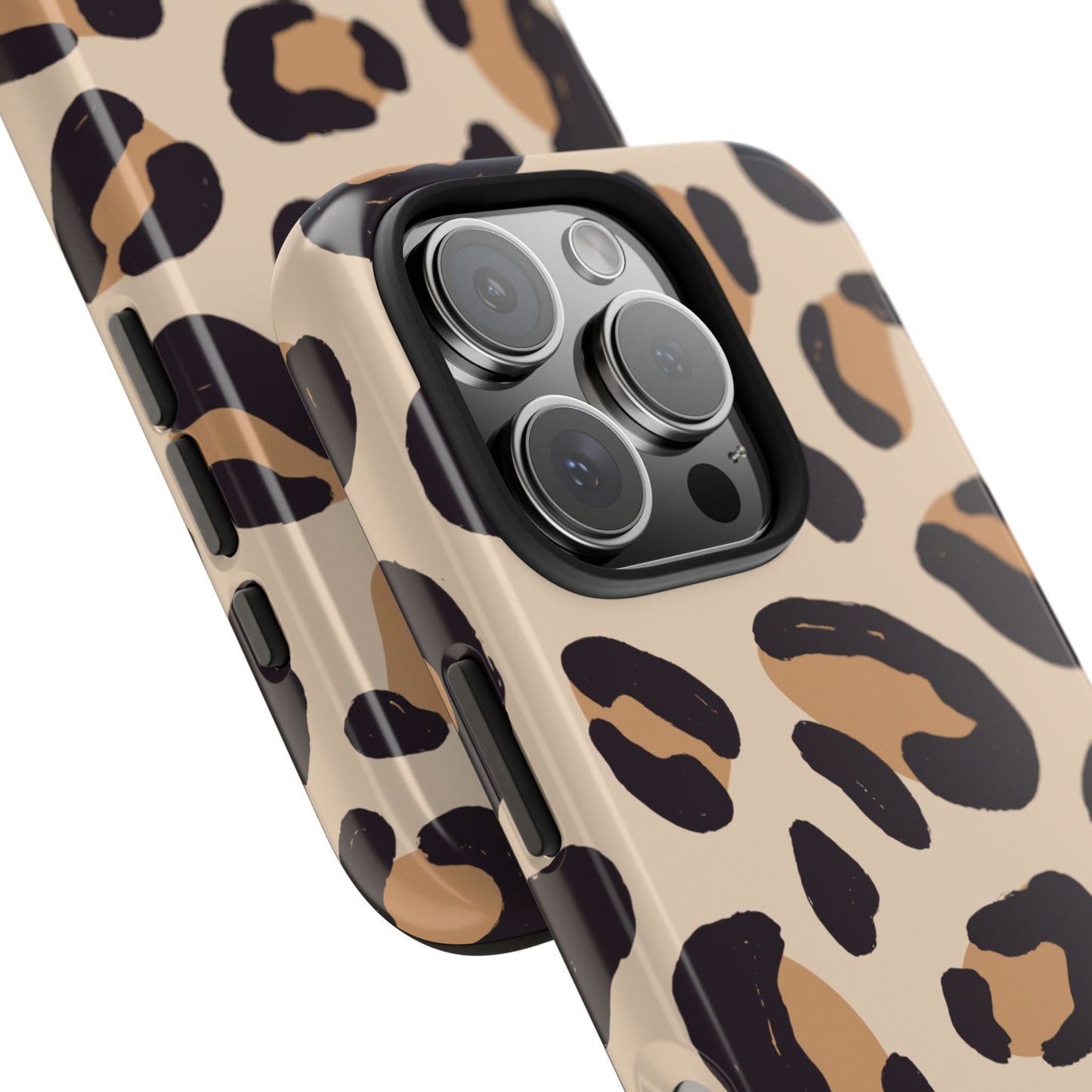 Chic Leopard Print Phone Case - Tough & Stylish Protection