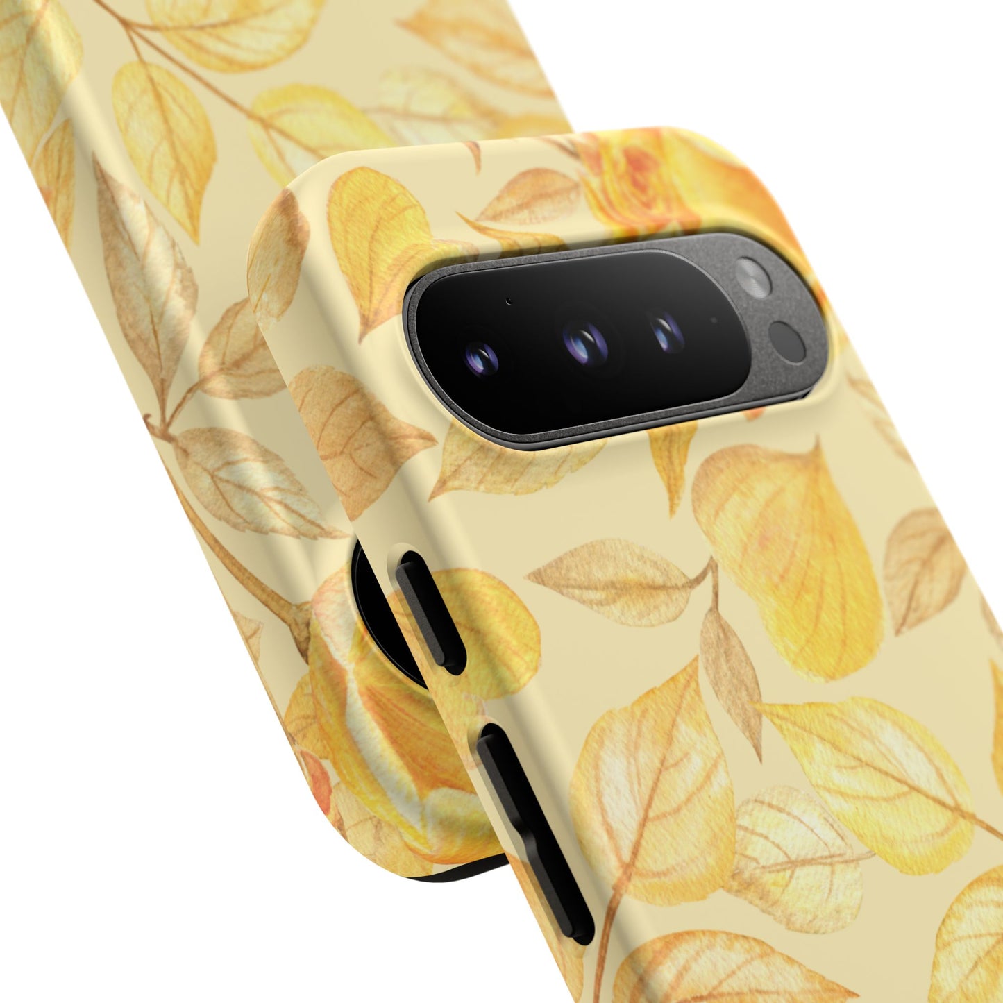 Yellow Dusk Tough Phone Case - Yellow Rose Design