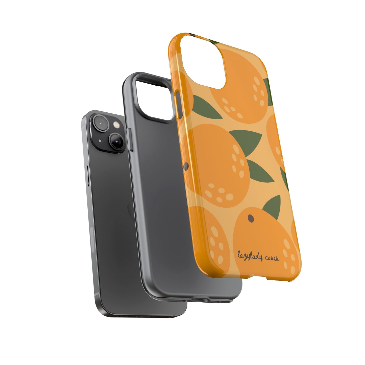 Citrus Orange Phone Case - Tough, Stylish Protection for Fruit Lovers