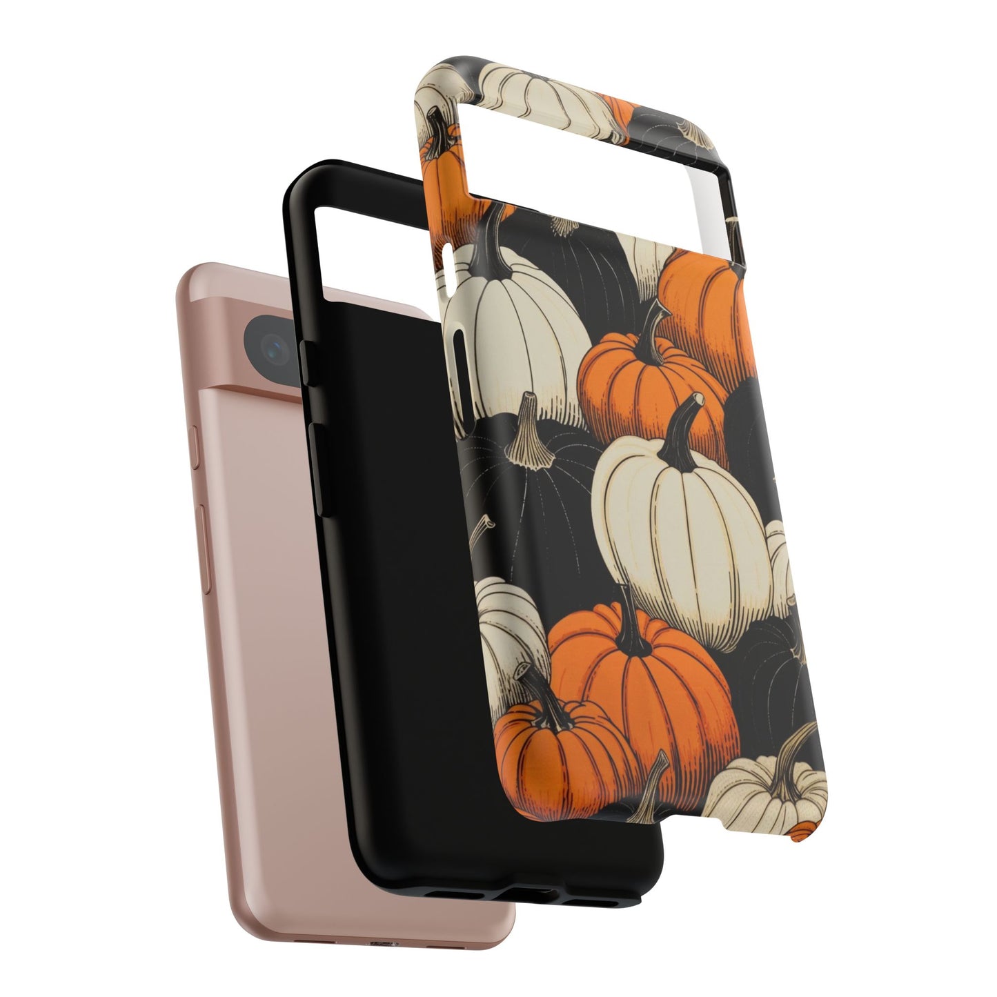 Pumpkin Phone Case, Fall Decor, Halloween Gift, Autumn Aesthetic, Pumpkin Lovers, Cute Phone Cover